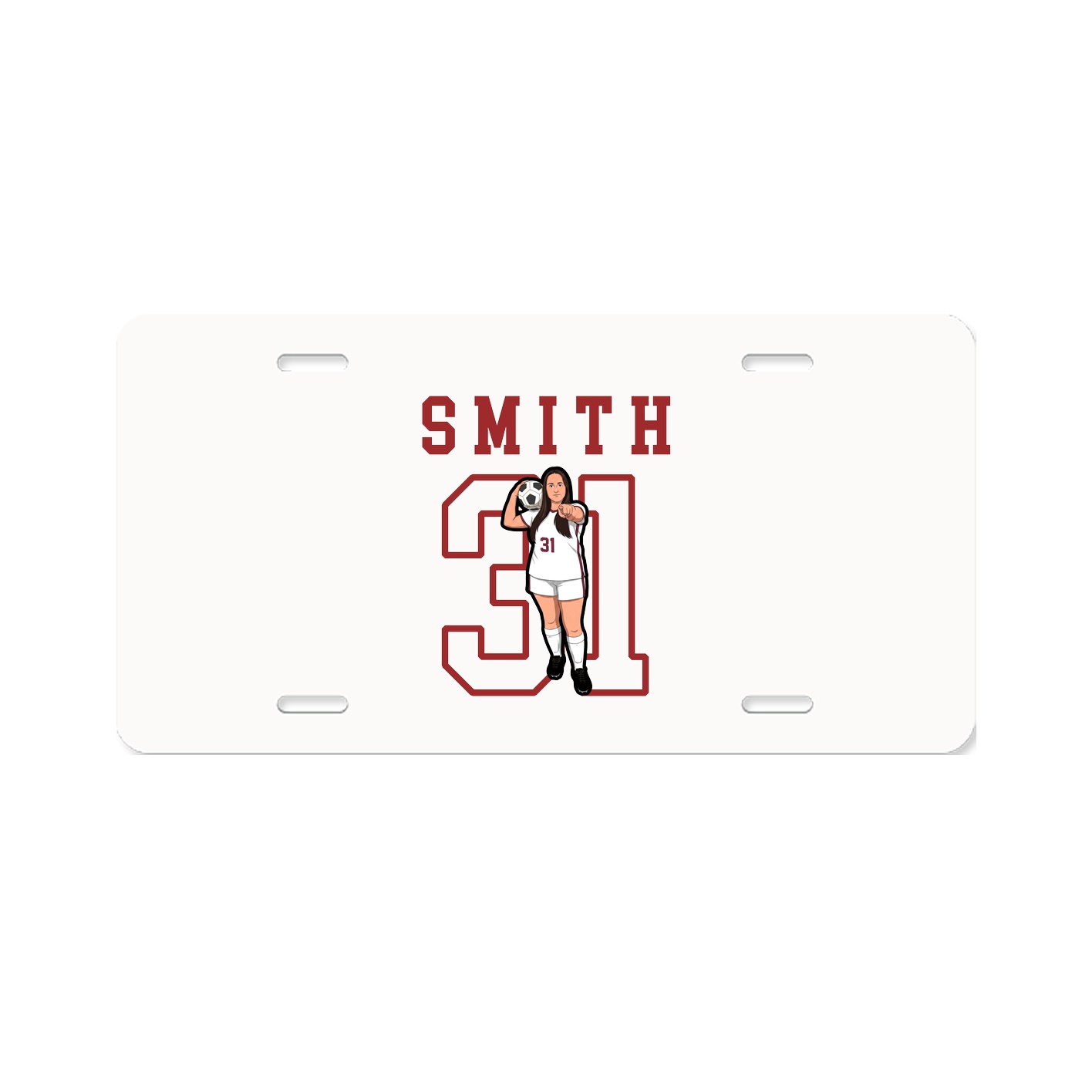 License Plate — Shirsey in Classic