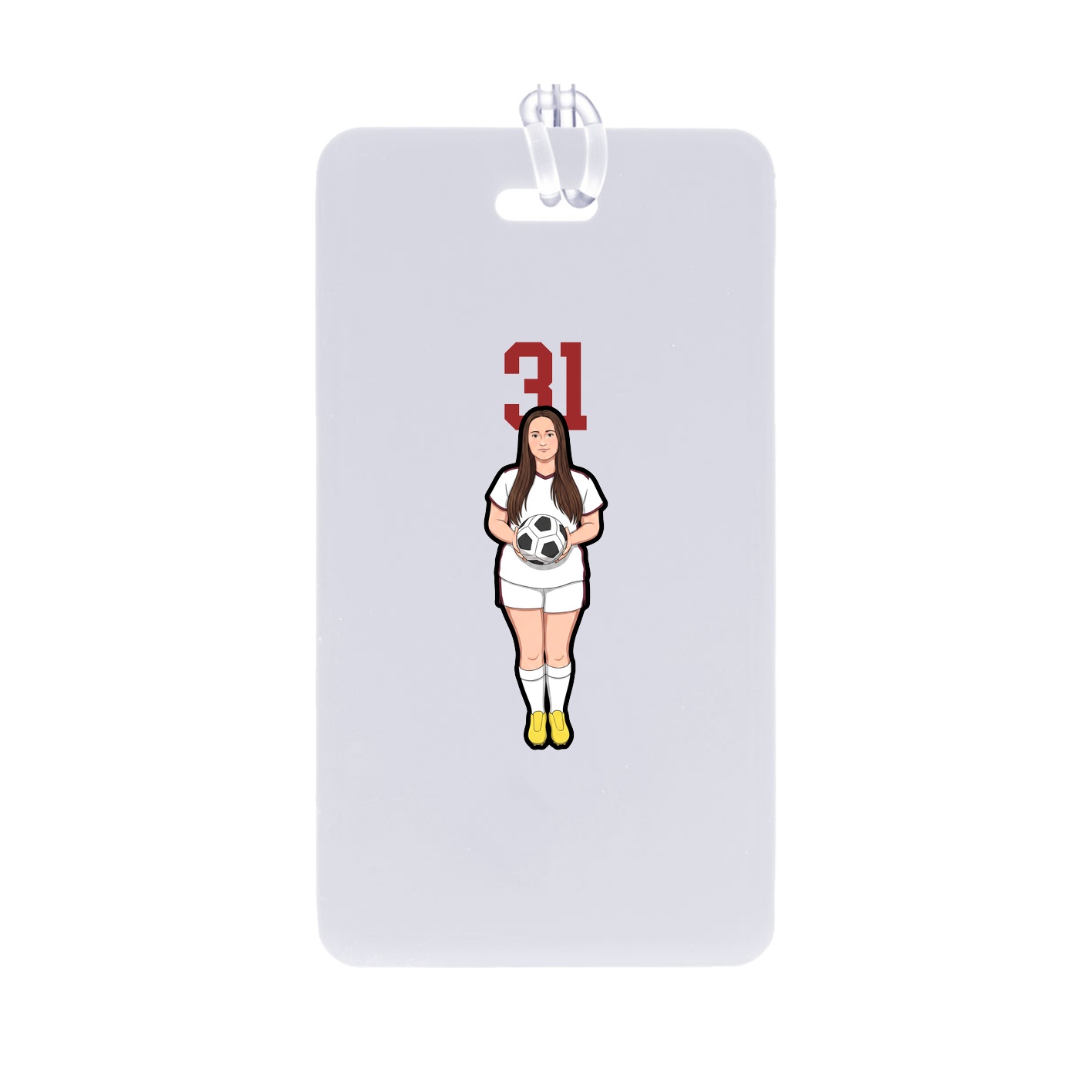 Bag Tag — Number Top in Classic