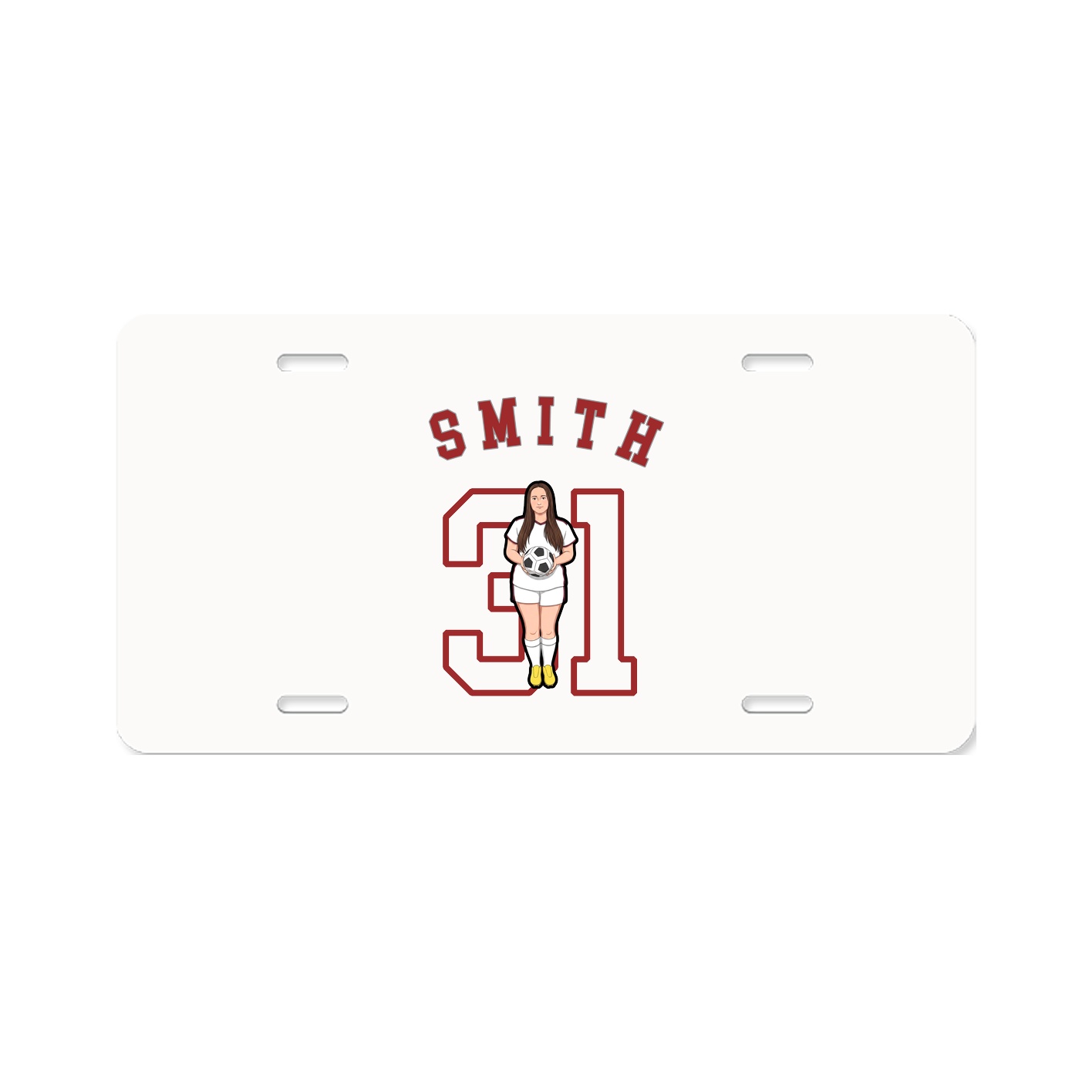 License Plate — Shirsey Arch in Classic