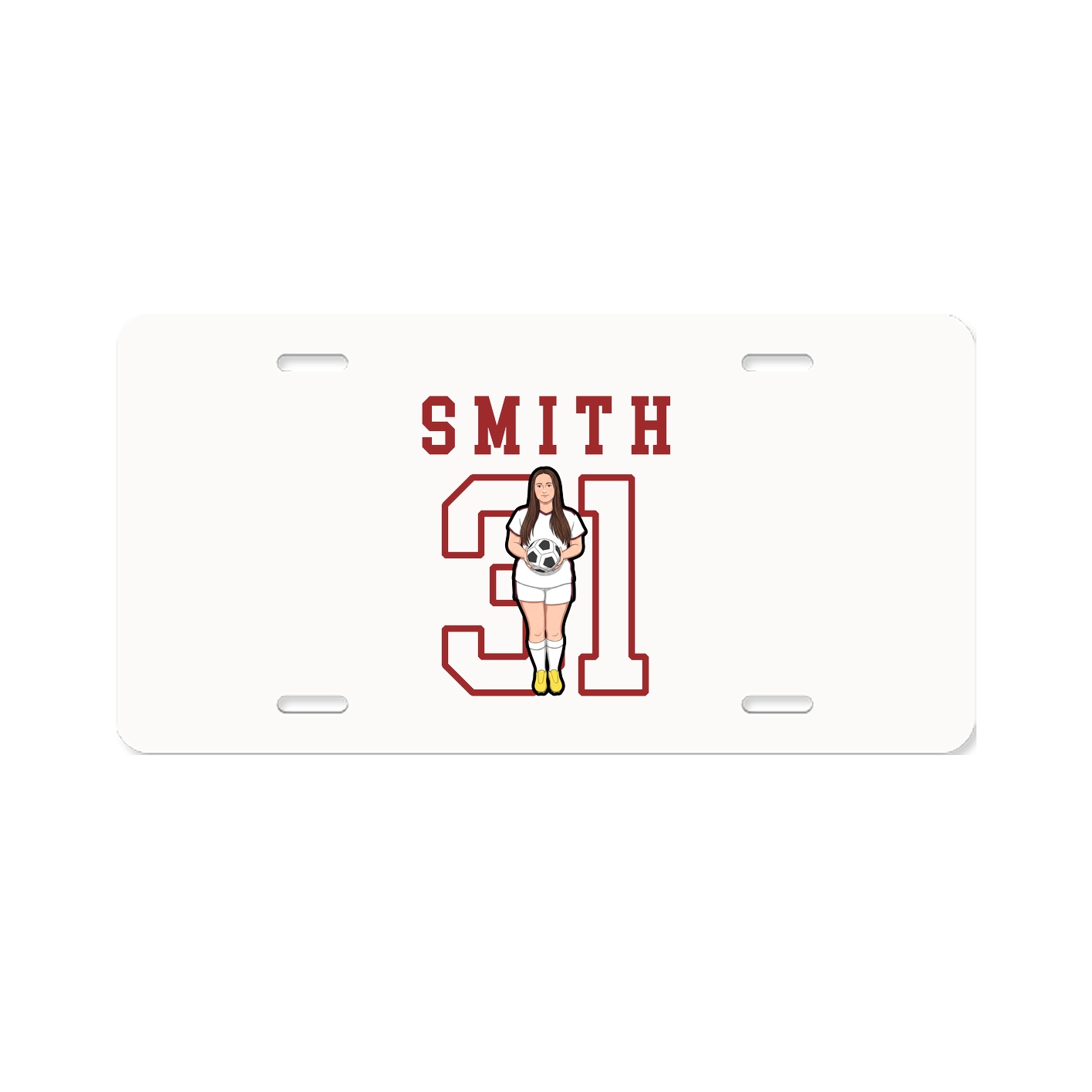 License Plate — Shirsey in Classic