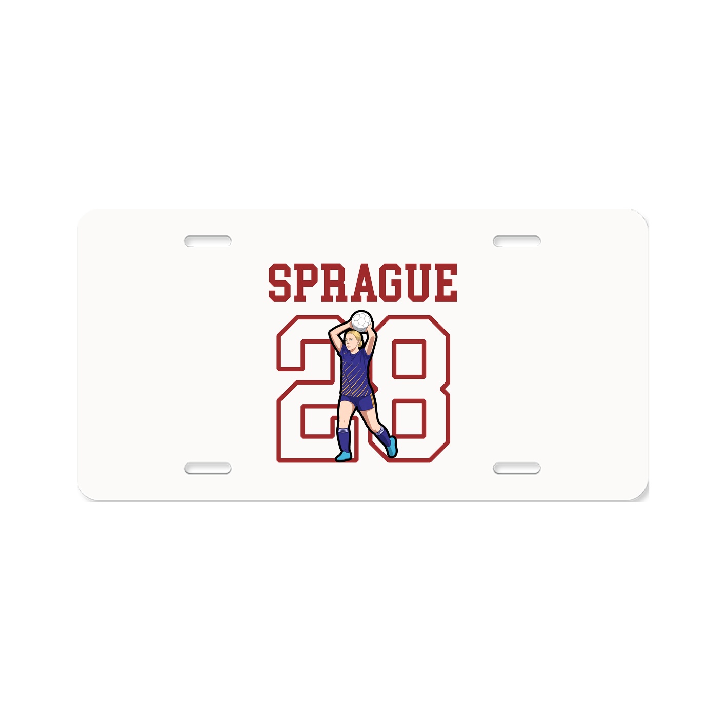 License Plate — Shirsey in Classic