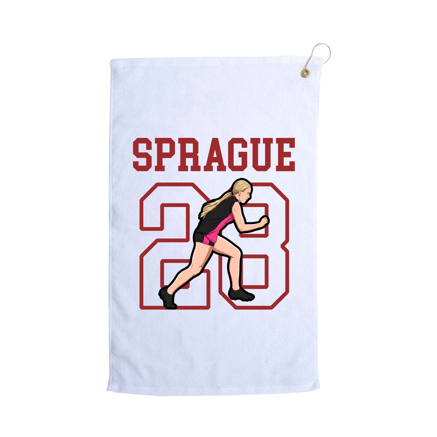 Golf Towel — Shirsey in White