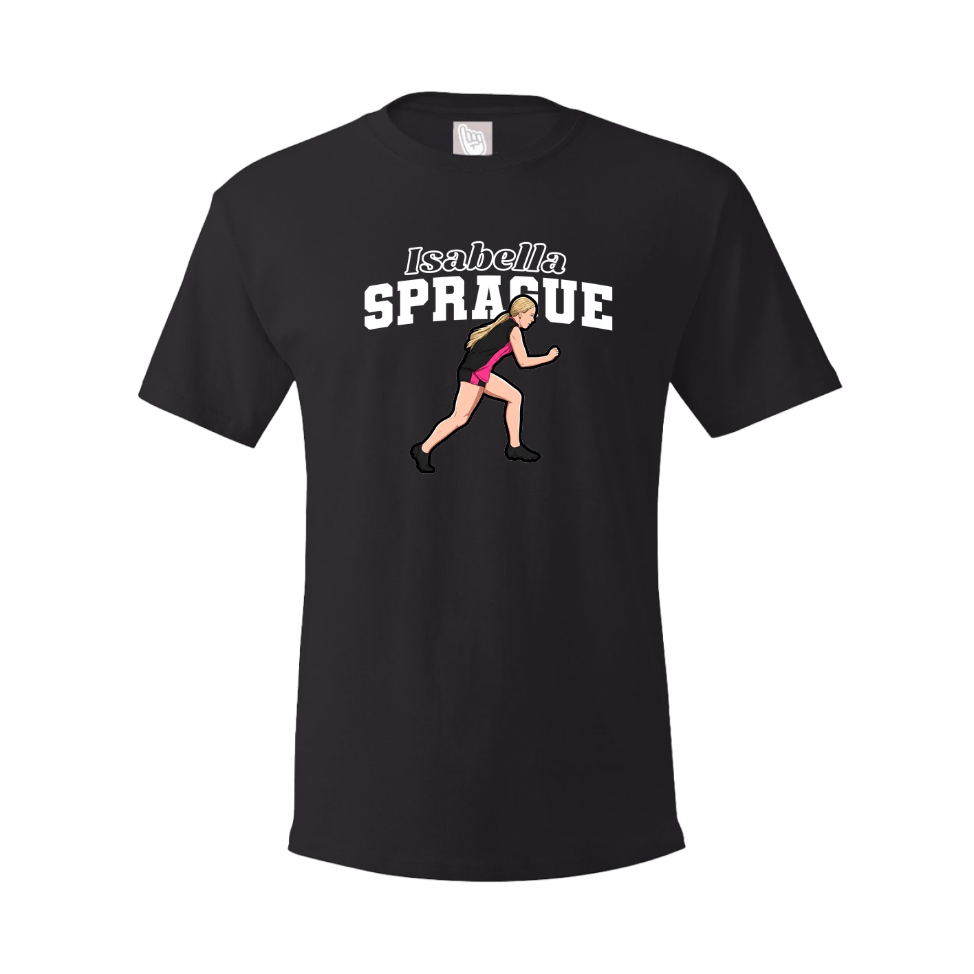 Tee — Name Arch in Black
