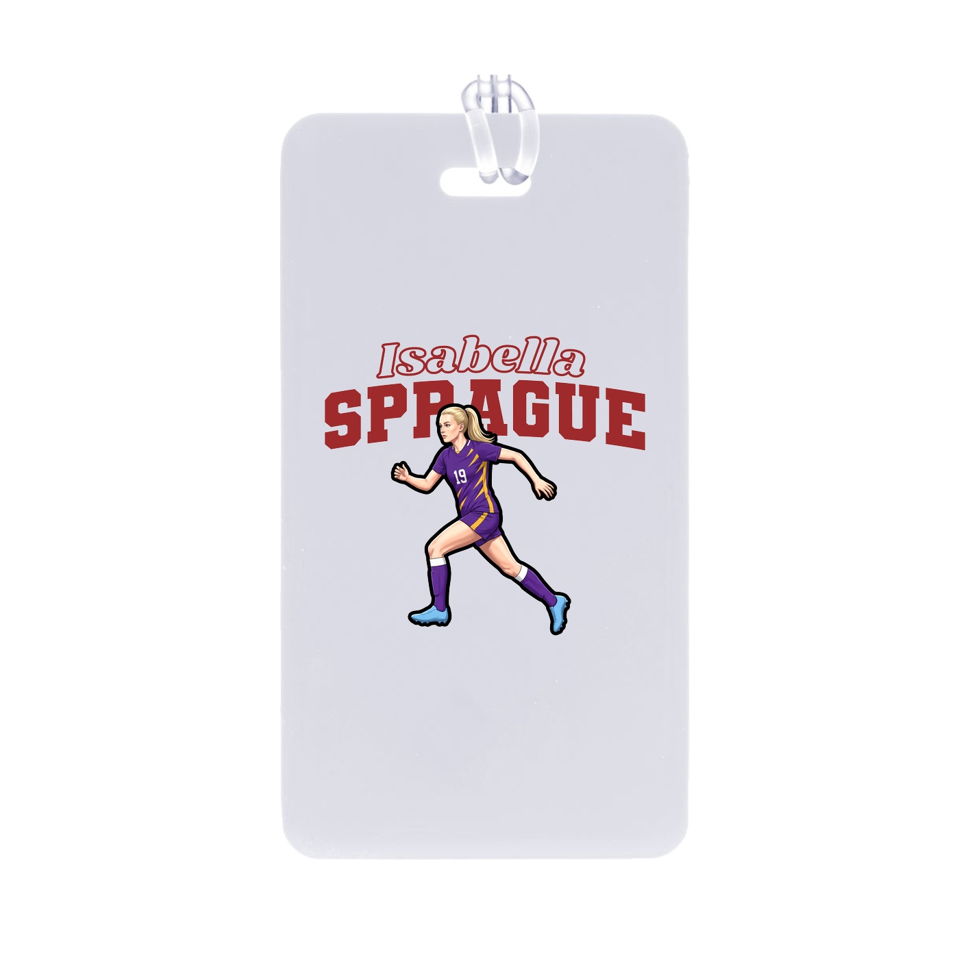 Bag Tag — Name Arch in Classic
