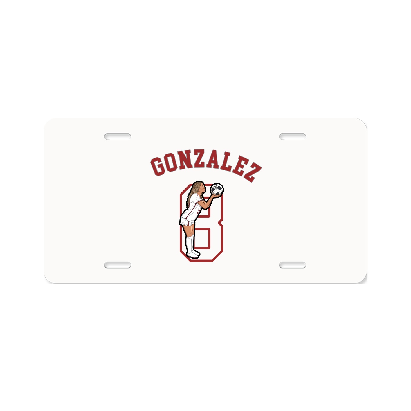 License Plate — Shirsey Arch in Classic