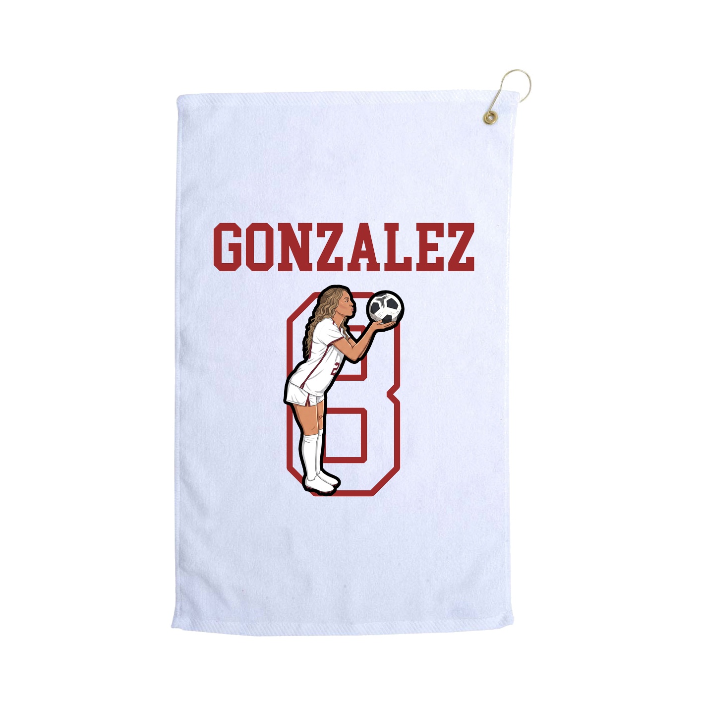 Golf Towel — Shirsey in White