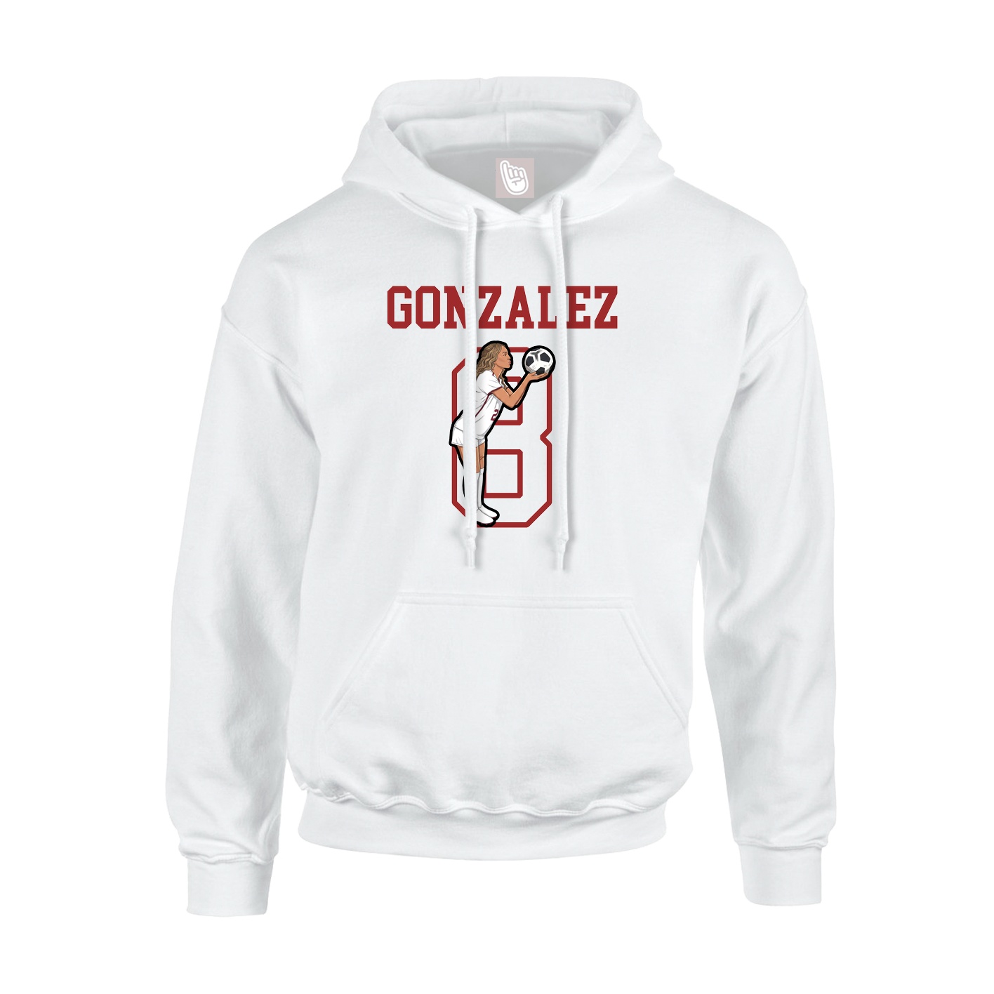 Youth Hoodie — Shirsey in White