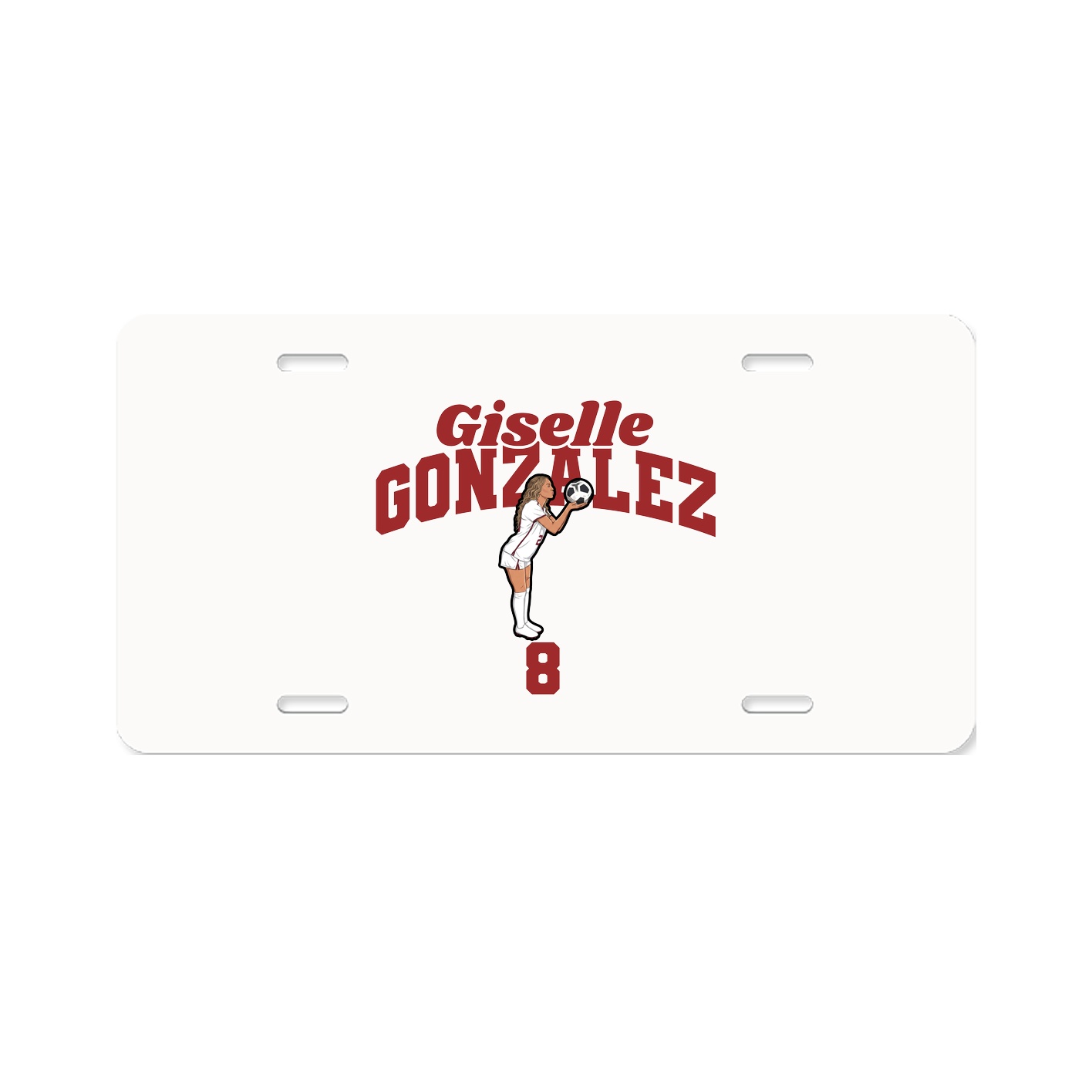 License Plate — Signature Arch in Classic