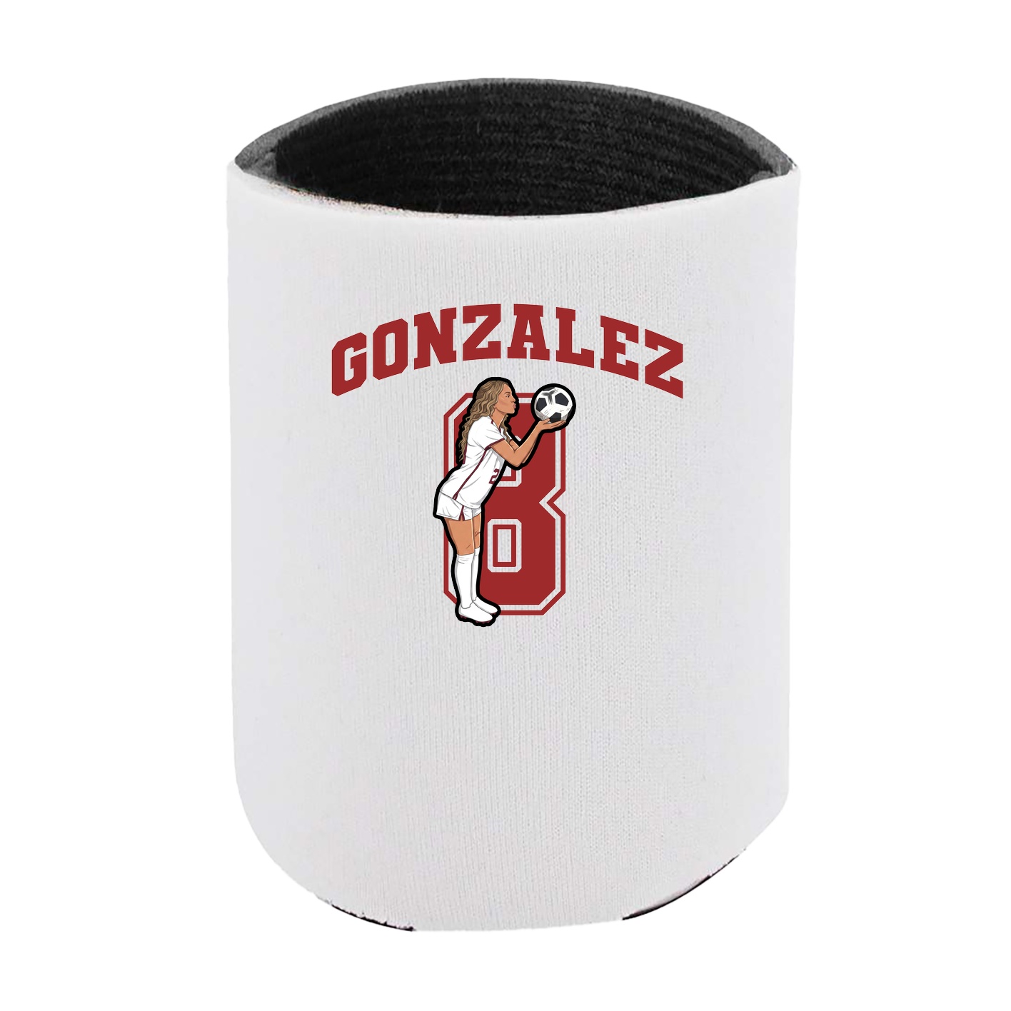 Can Holder — Number in White