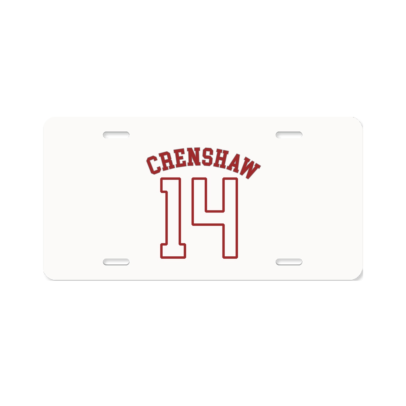 License Plate — Shirsey Arch in Classic