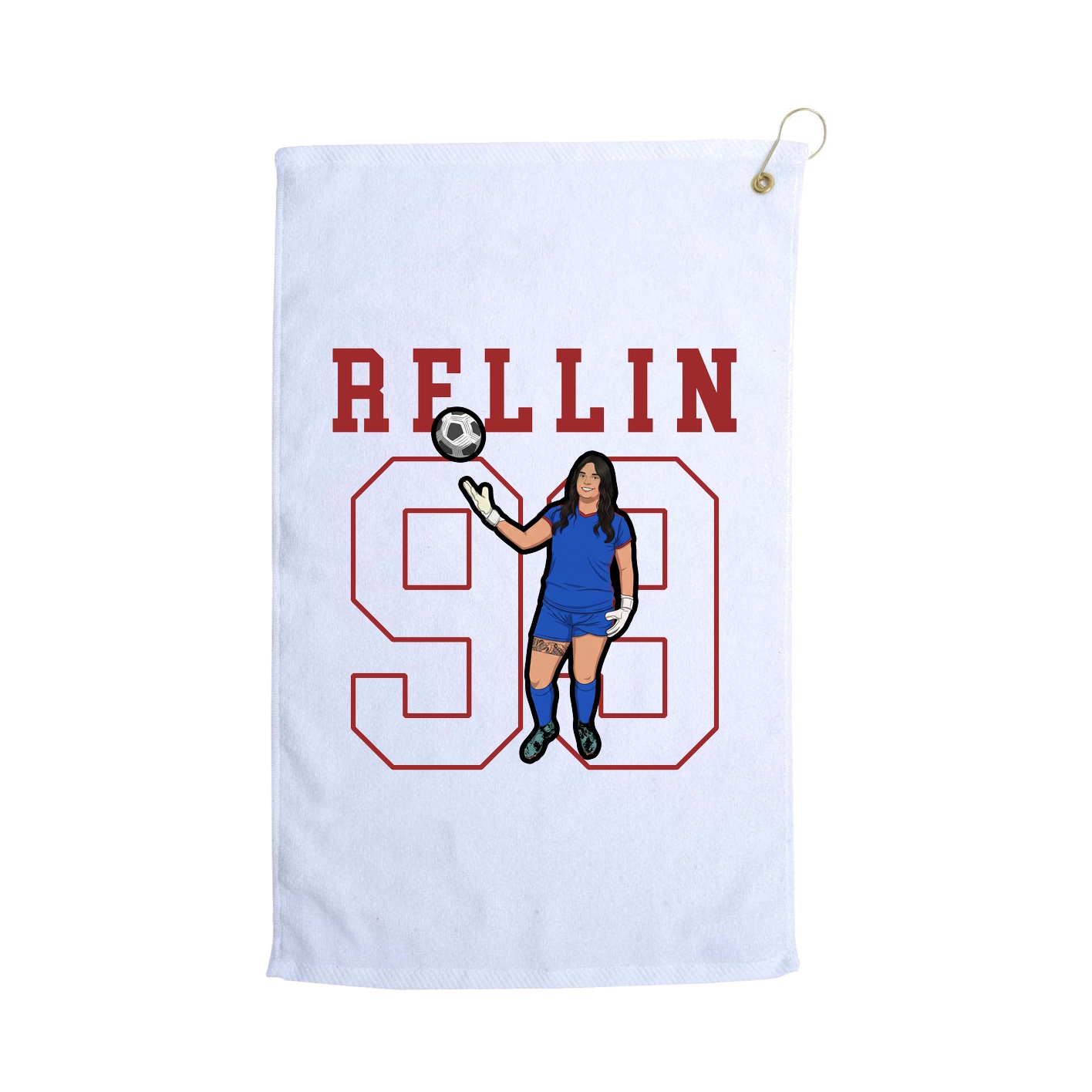 Golf Towel — Shirsey in White