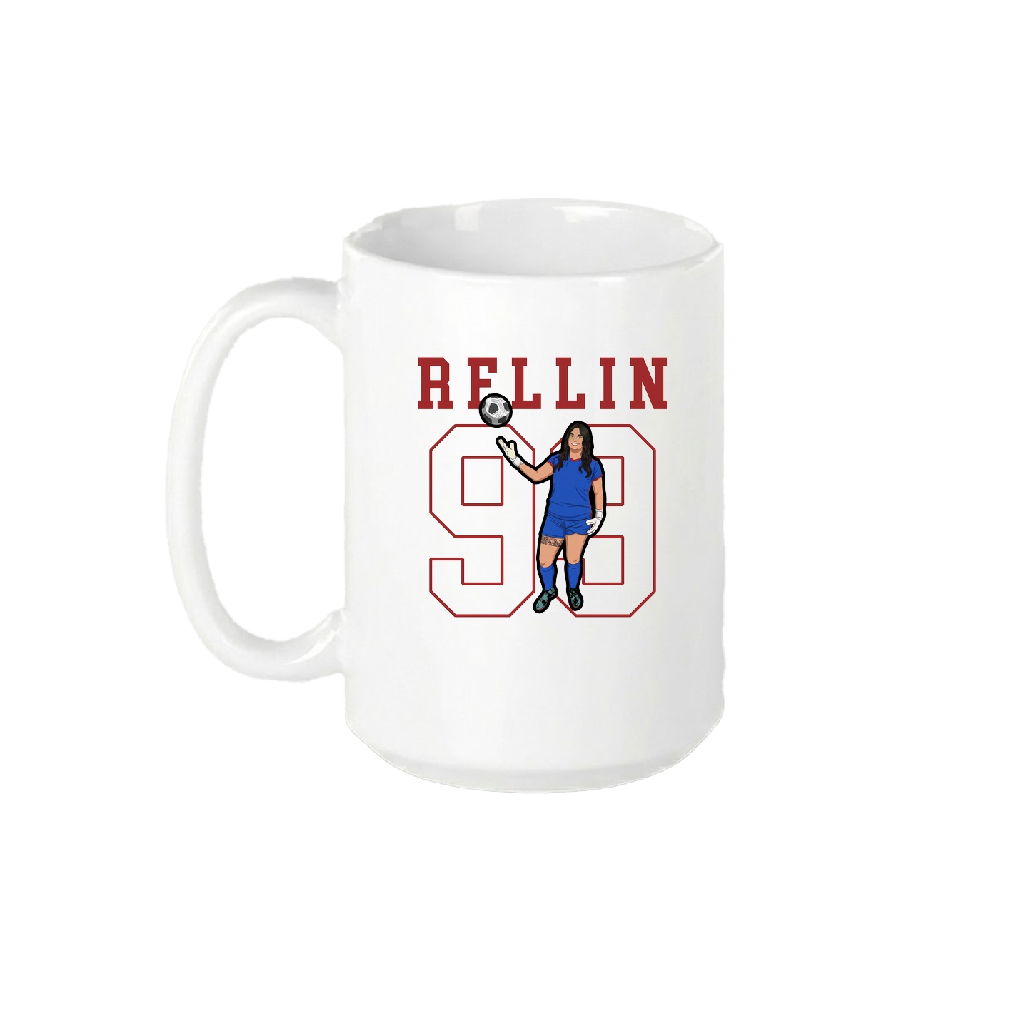 15oz Coffee Mug — Shirsey in White