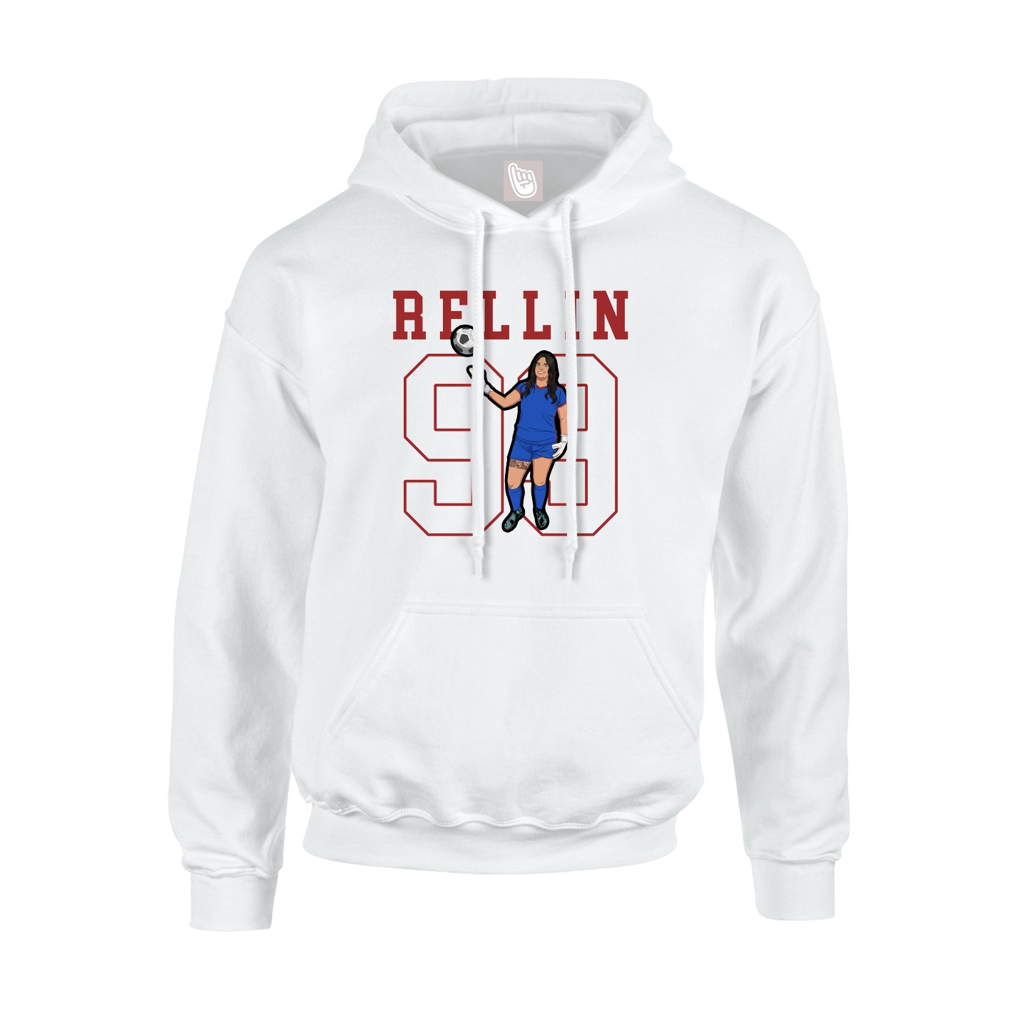 Youth Hoodie — Shirsey in White