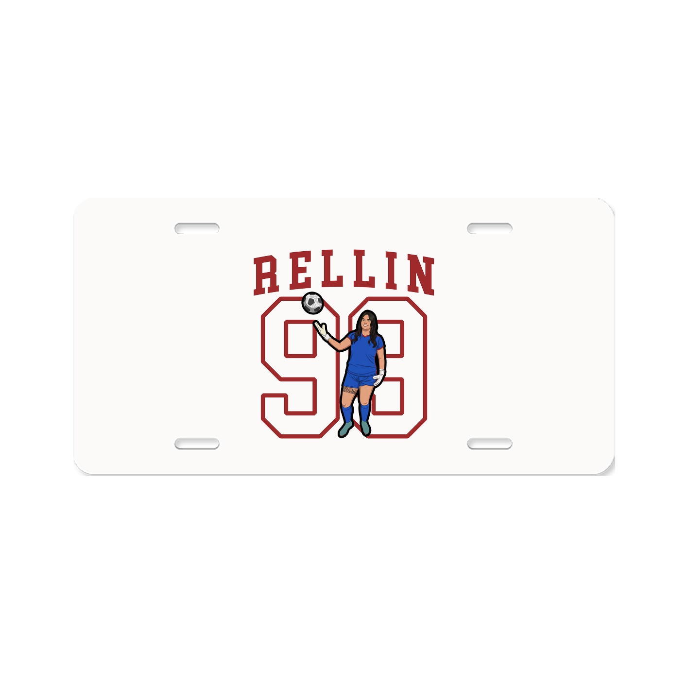 Aluminum License Plate
