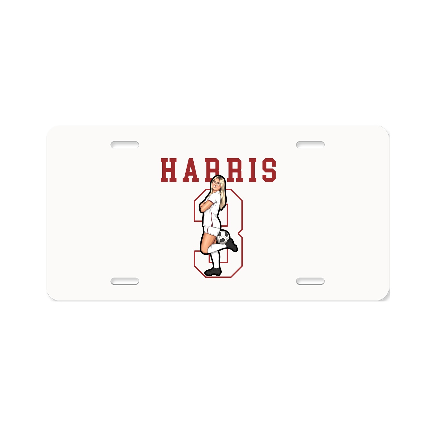 License Plate — Shirsey in Classic