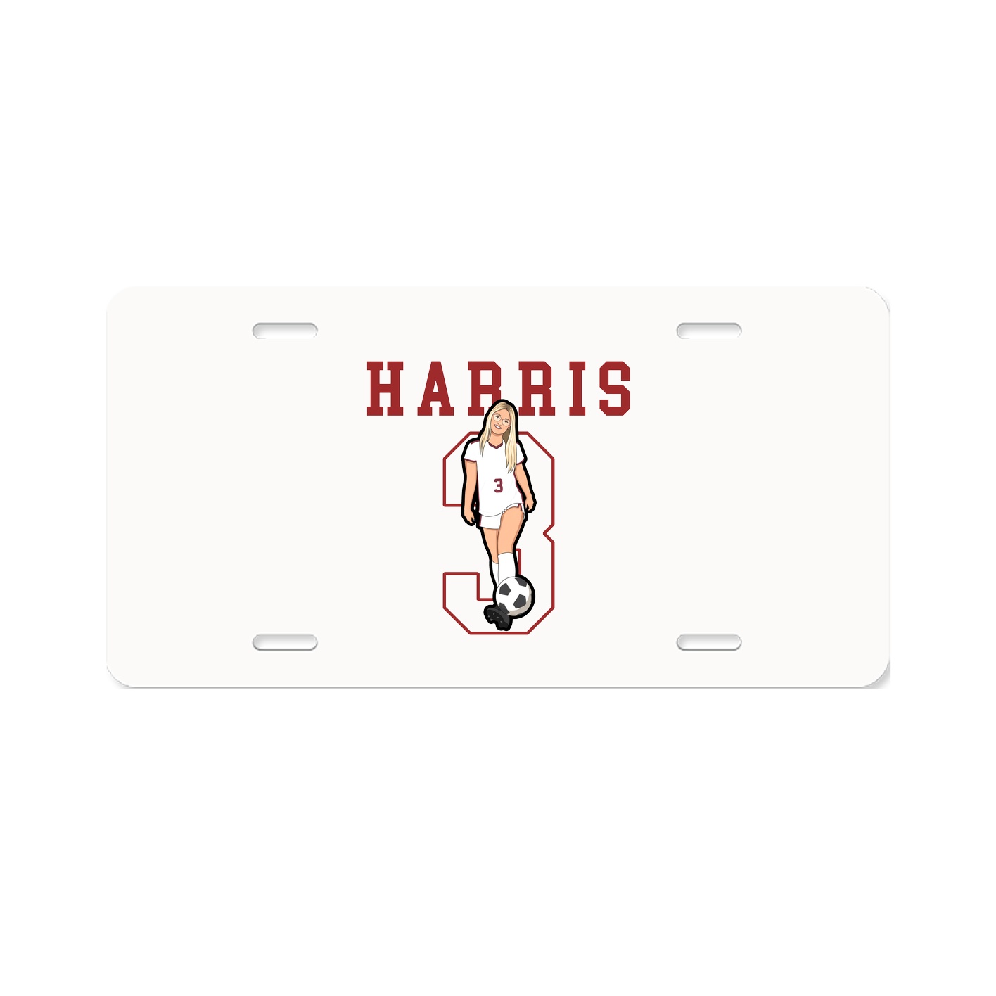 License Plate — Shirsey in Classic
