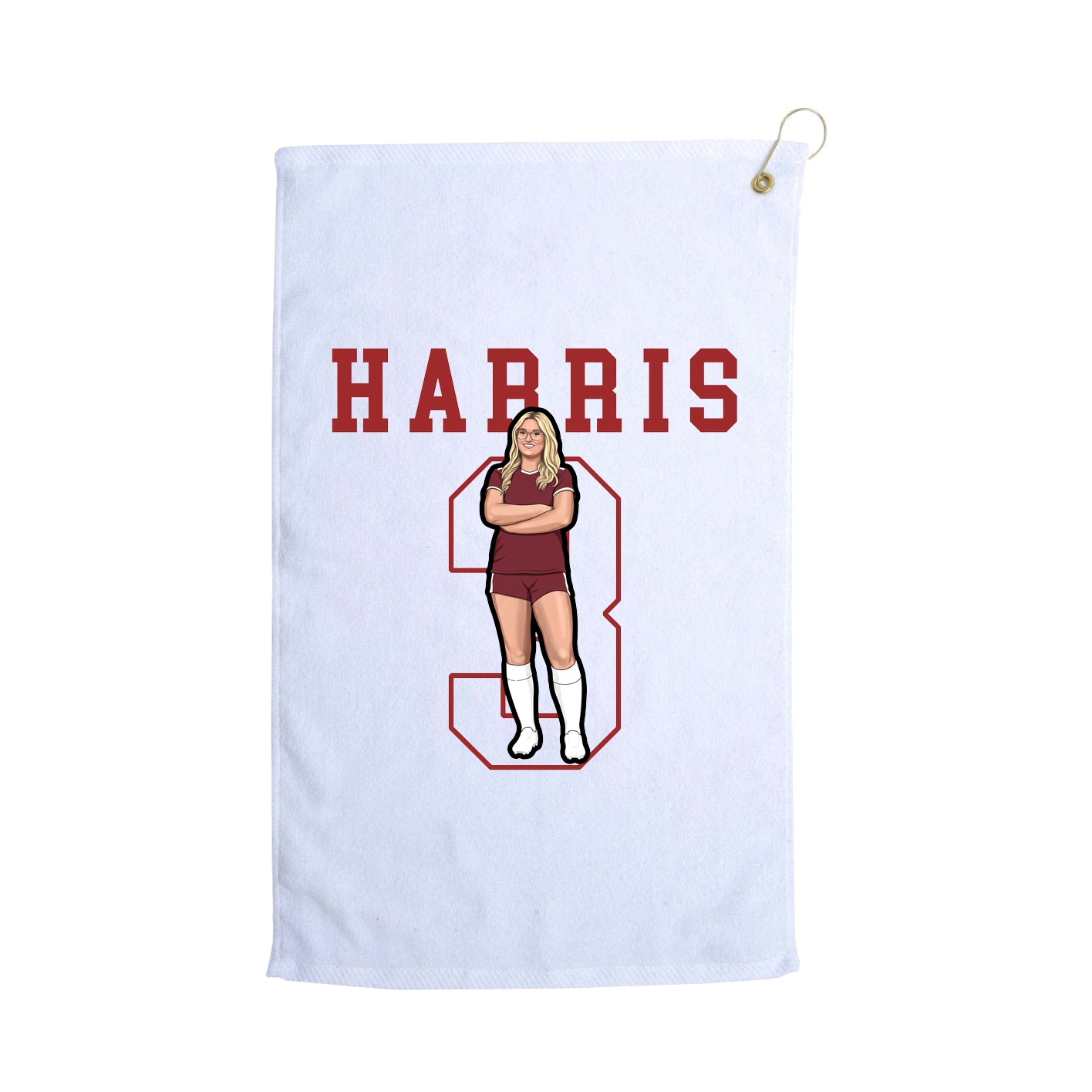 Terry Velour Golf Towel