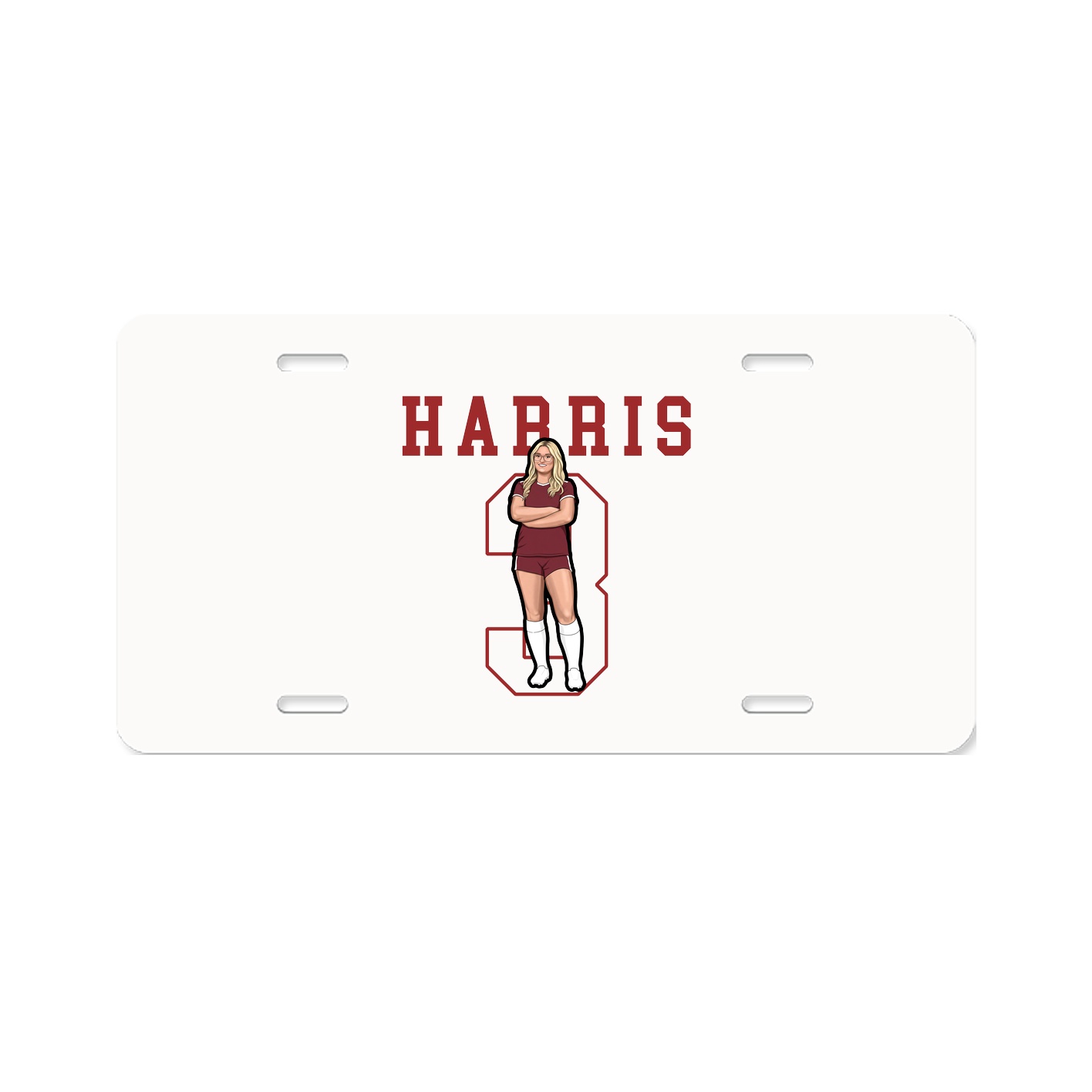 License Plate — Shirsey in Classic