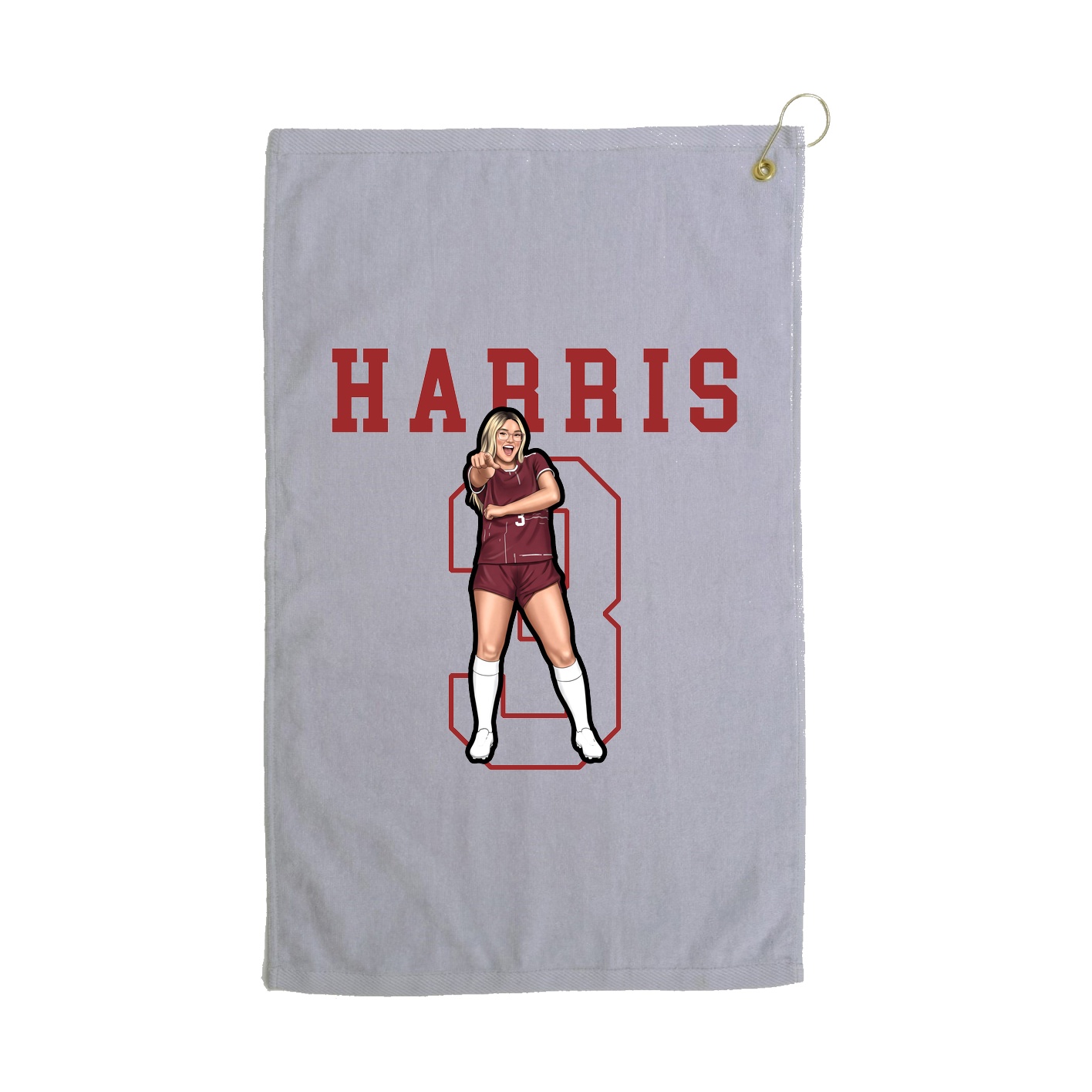Golf Towel — Shirsey in Grey