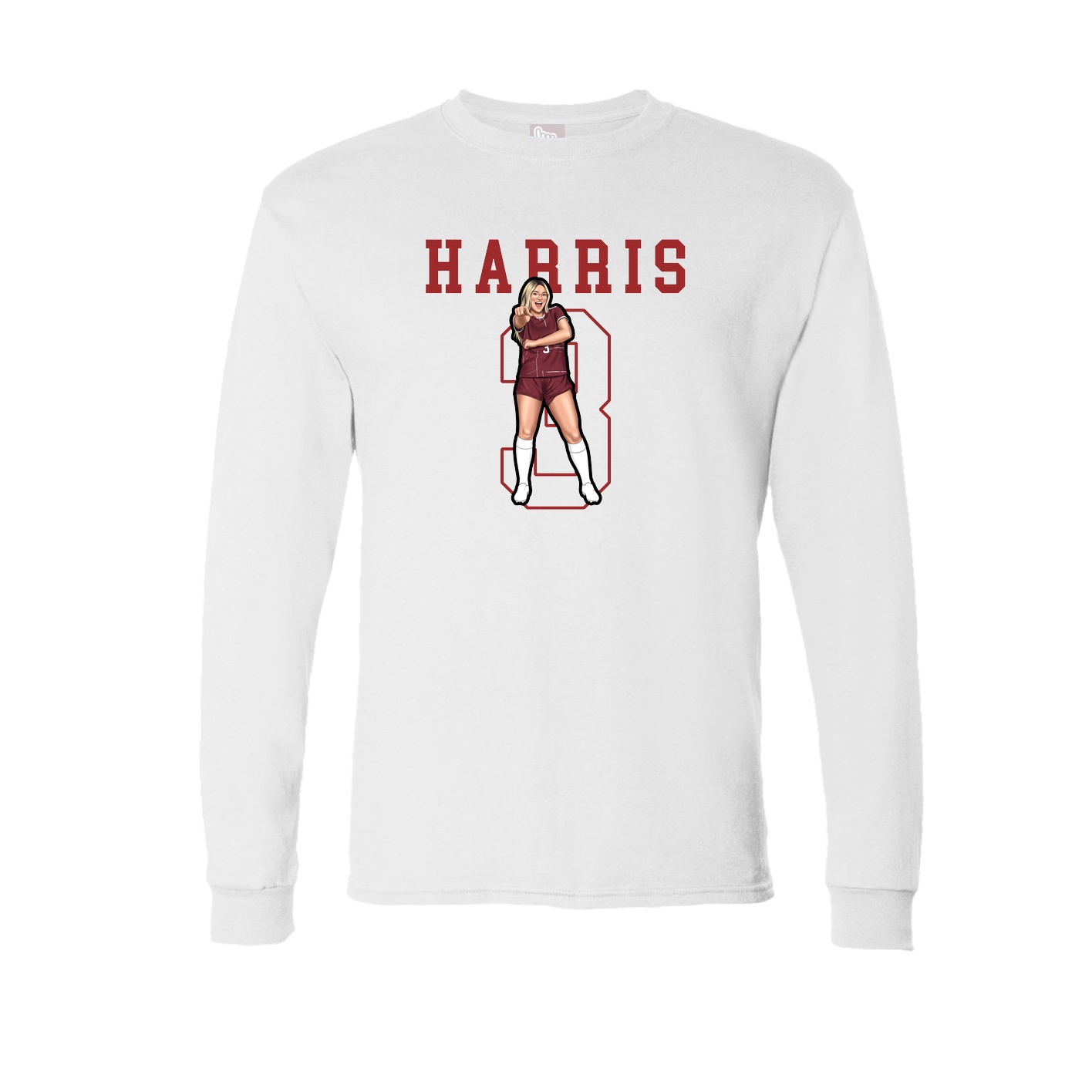 Long Sleeve Tee — Shirsey in White