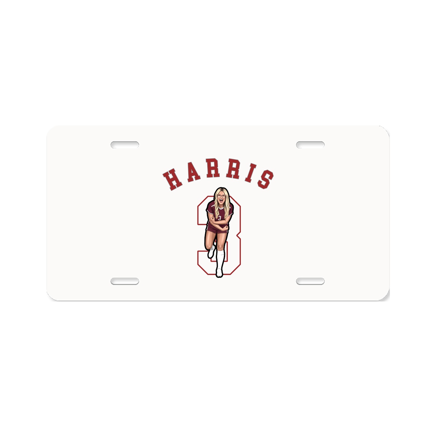 License Plate — Shirsey Arch in Classic