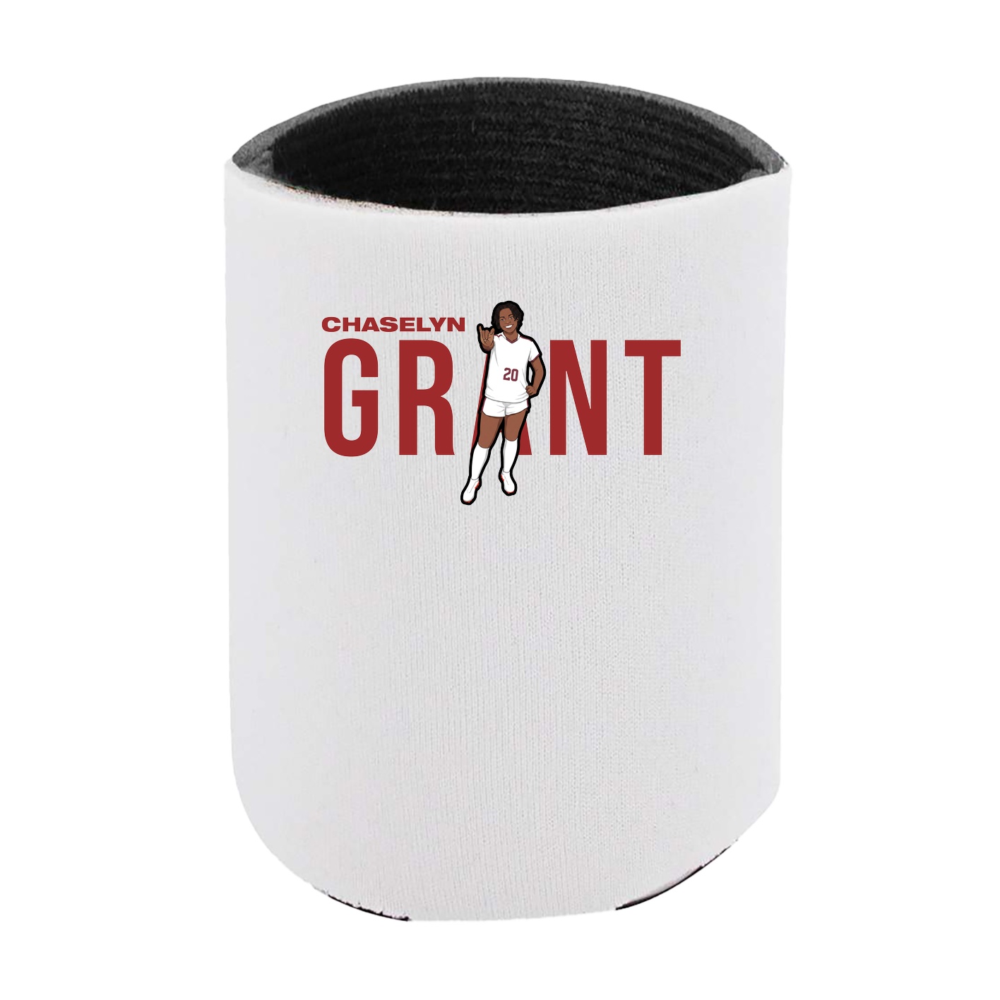 Can Holder — Player Name in White
