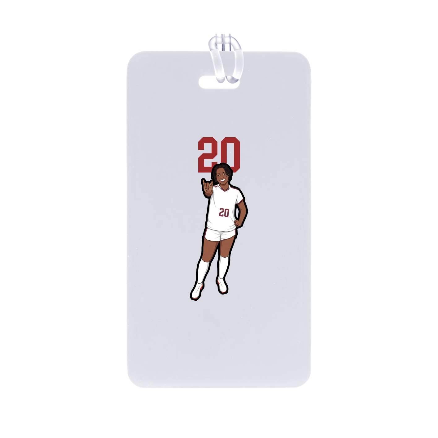 Bag Tag — Number Top in Classic