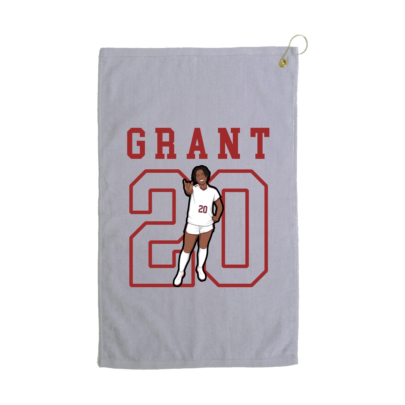 Golf Towel — Shirsey in Grey