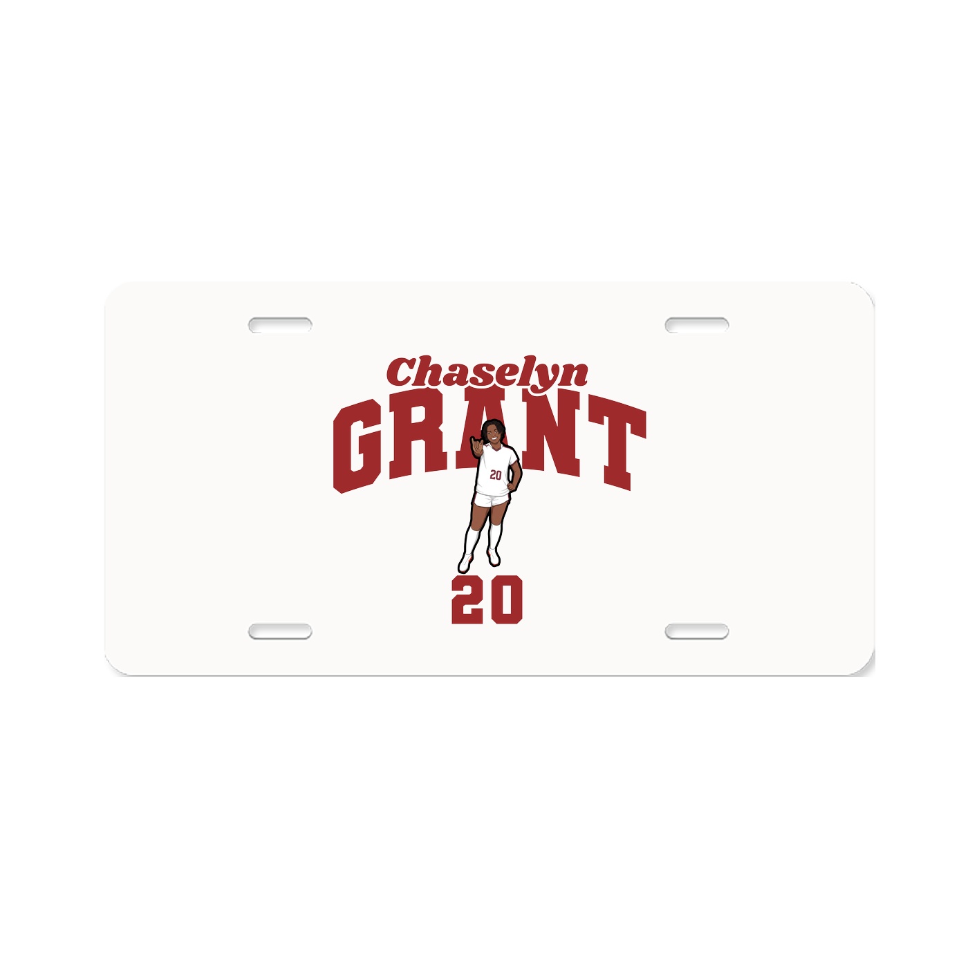 License Plate — Signature Arch in Classic