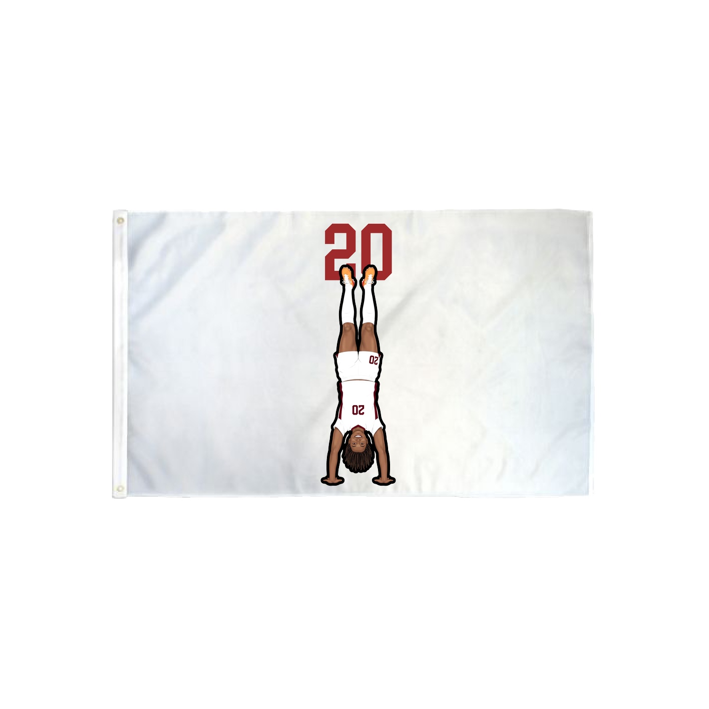 3x5 Flag — Number Top in Classic