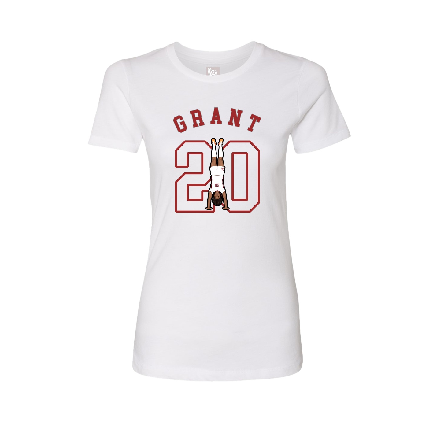 Womens Tee — Shirsey Arch in White
