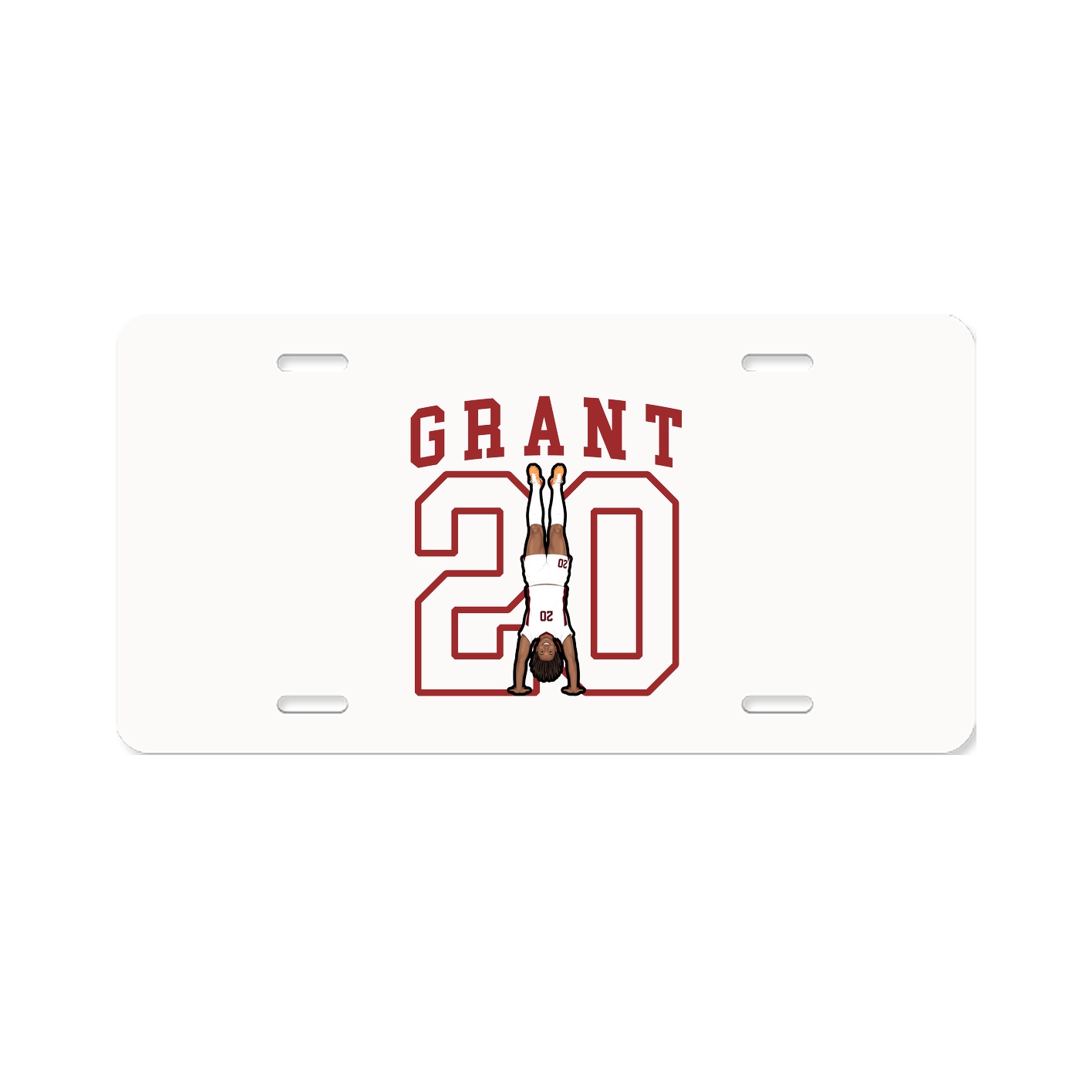 Aluminum License Plate
