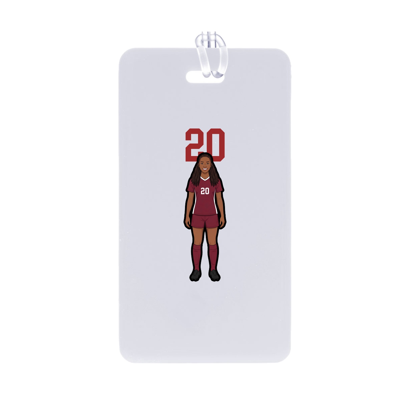 Bag Tag — Number Top in Classic