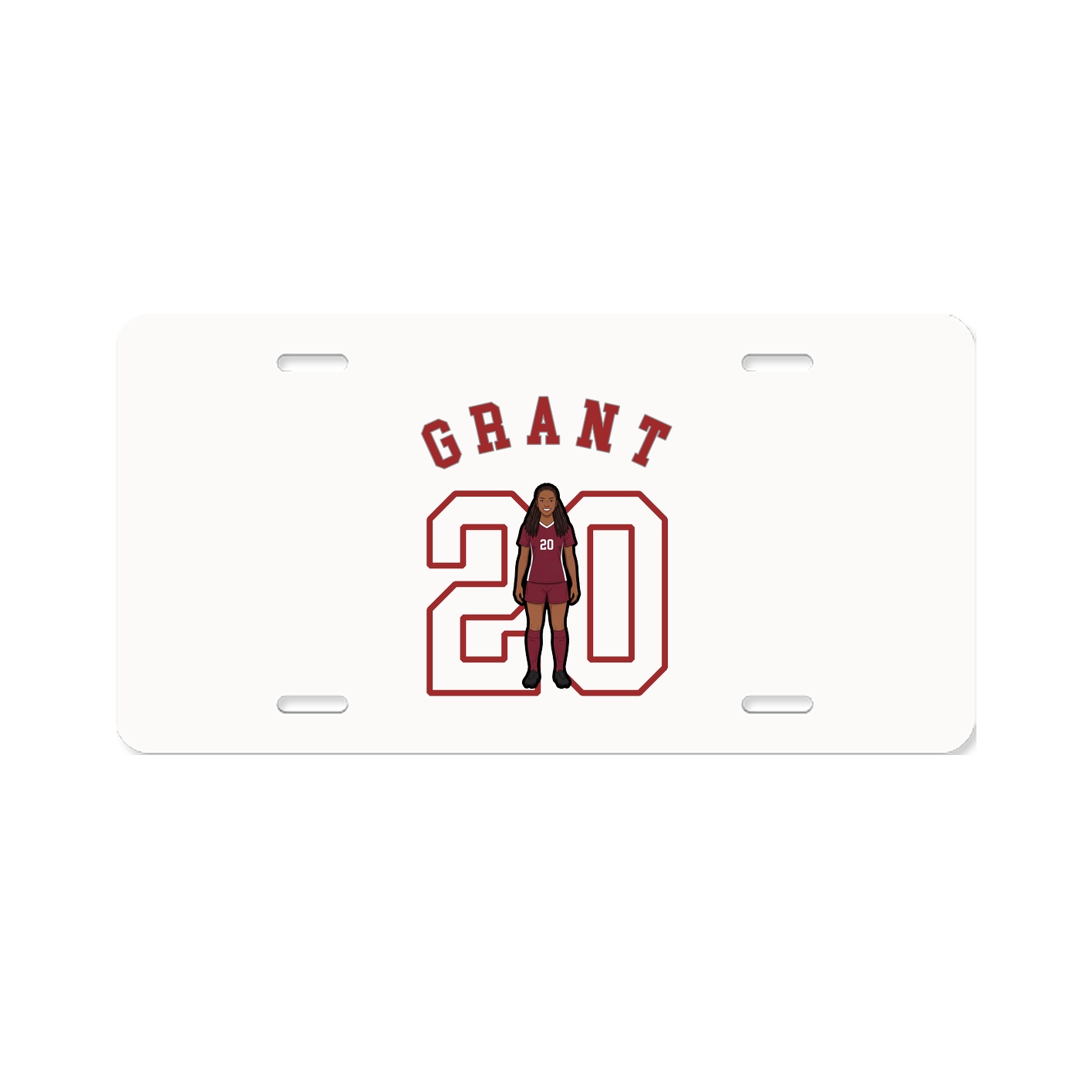 License Plate — Shirsey Arch in Classic