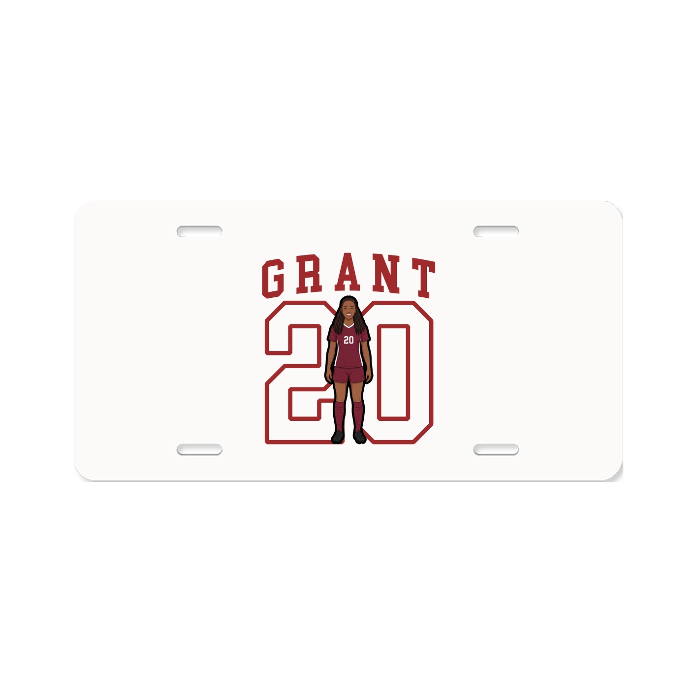 License Plate — Shirsey in Classic