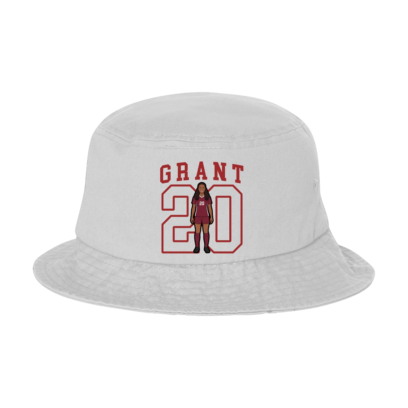 Bucket Cap — Shirsey in White
