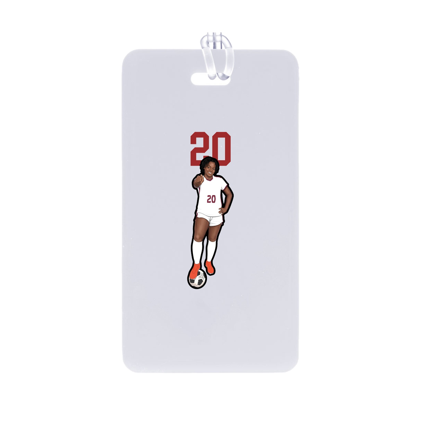 Bag Tag — Number Top in Classic