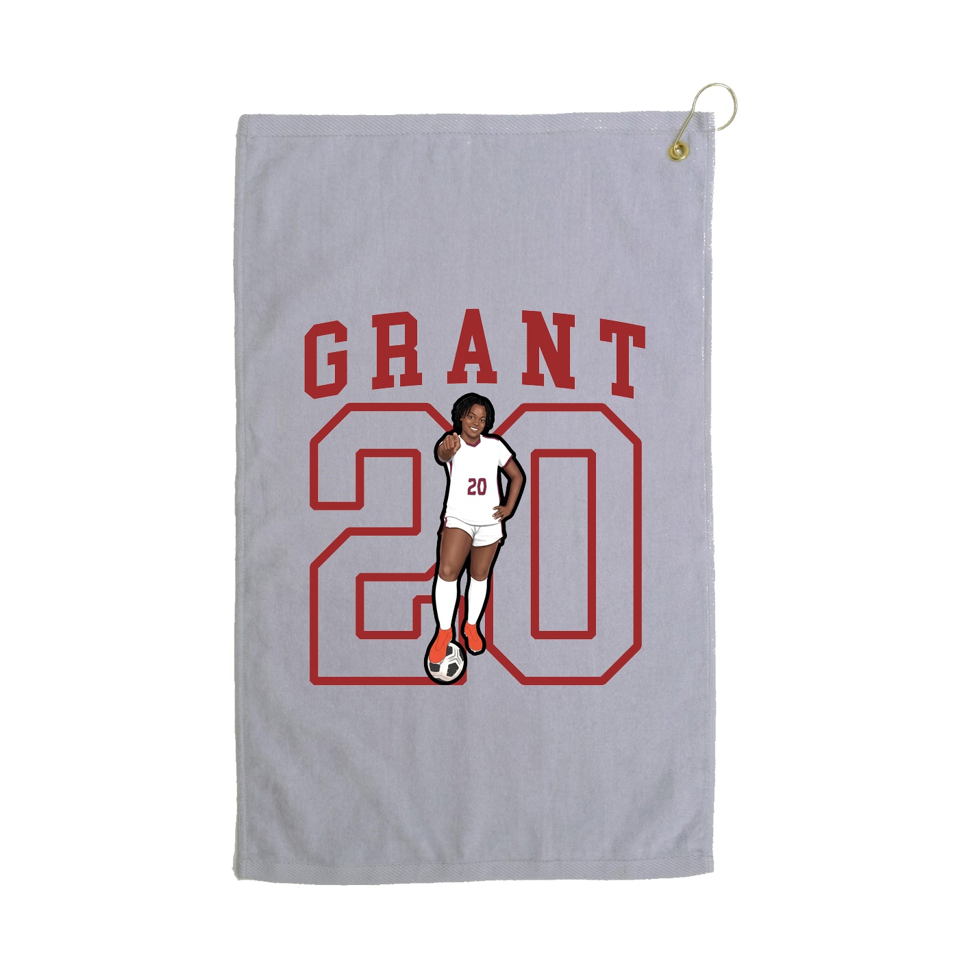 Golf Towel — Shirsey in Grey