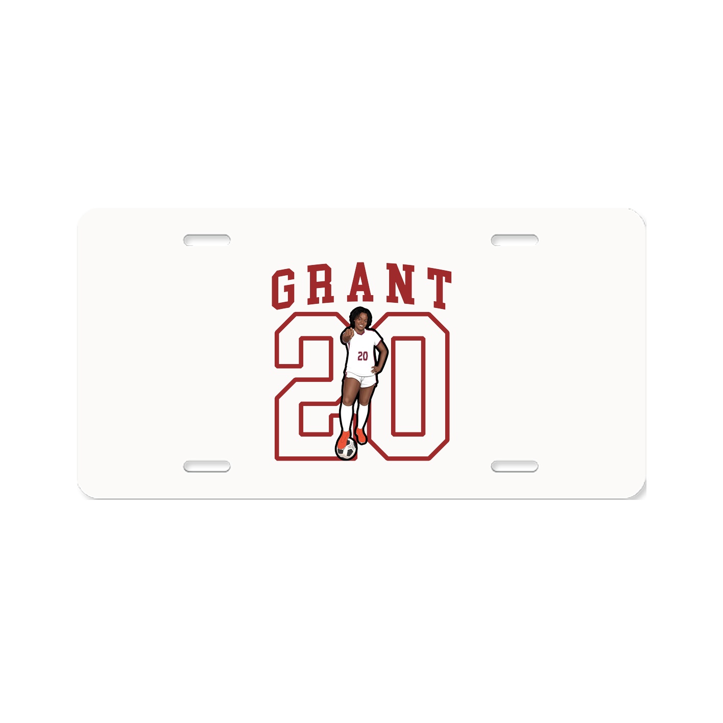 License Plate — Shirsey in Classic