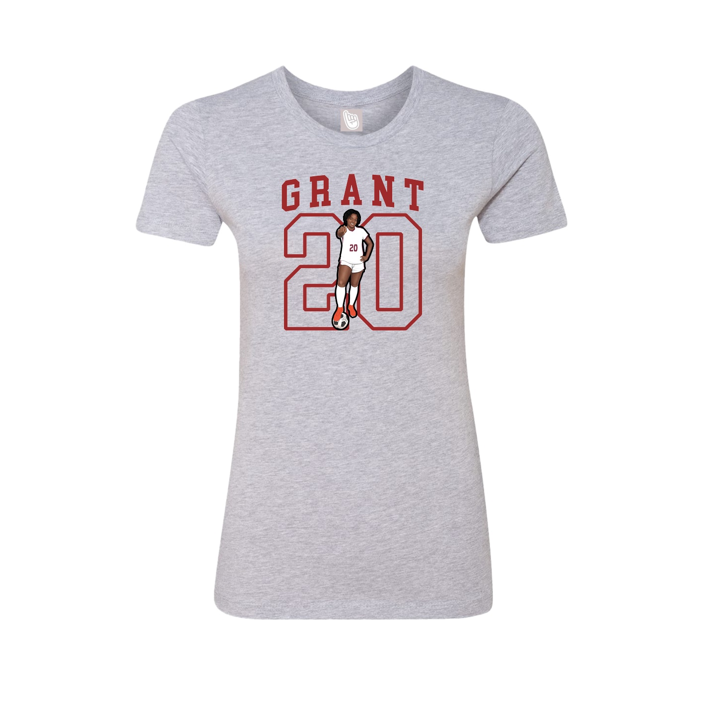 Womens Tee — Shirsey in Grey