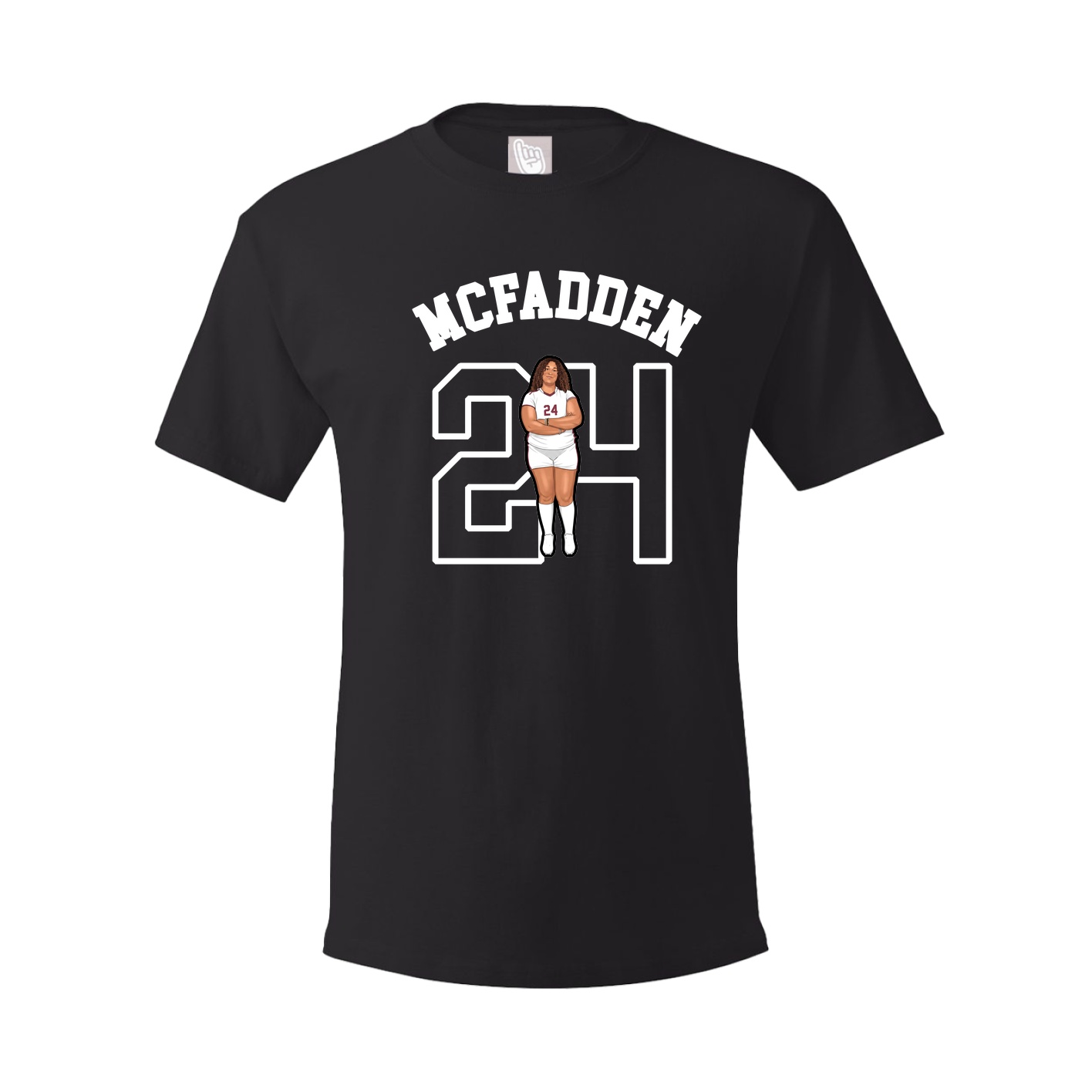 Youth Tee — Shirsey Arch in Black