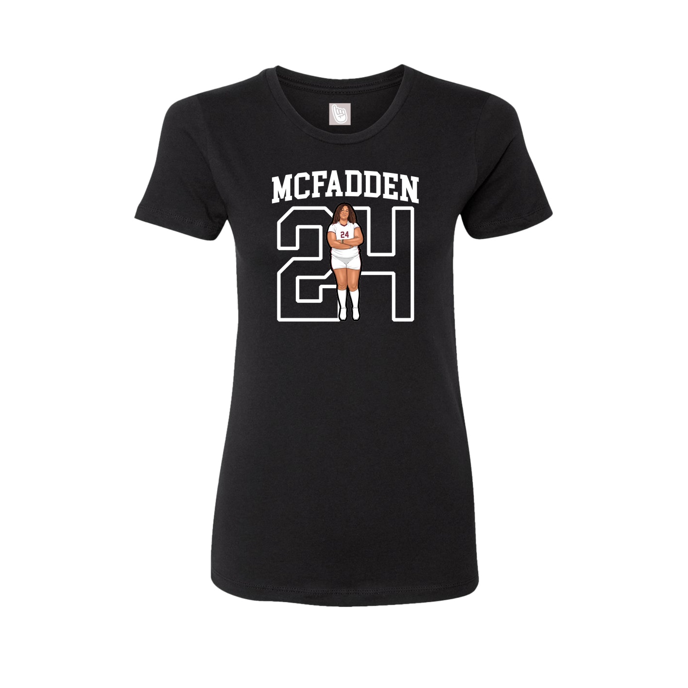Womens Tee — Shirsey in Black
