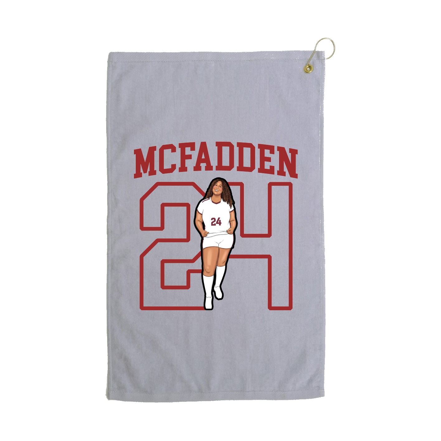 Golf Towel — Shirsey in Grey
