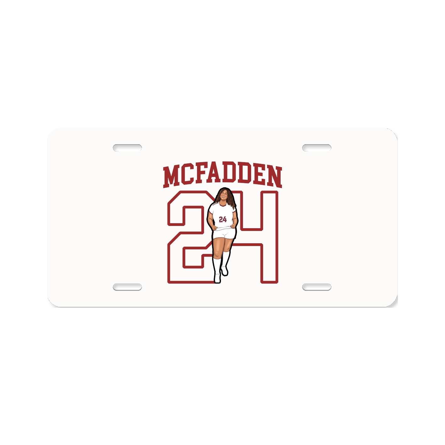 Aluminum License Plate
