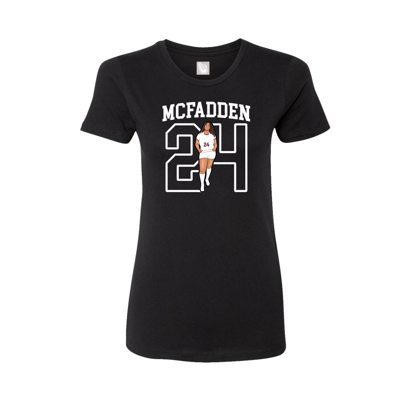 Womens Tee — Shirsey in Black
