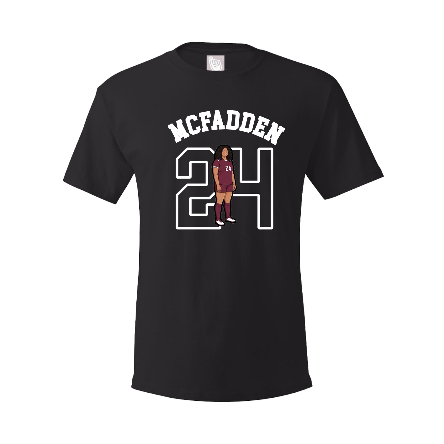 Youth Tee — Shirsey Arch in Black