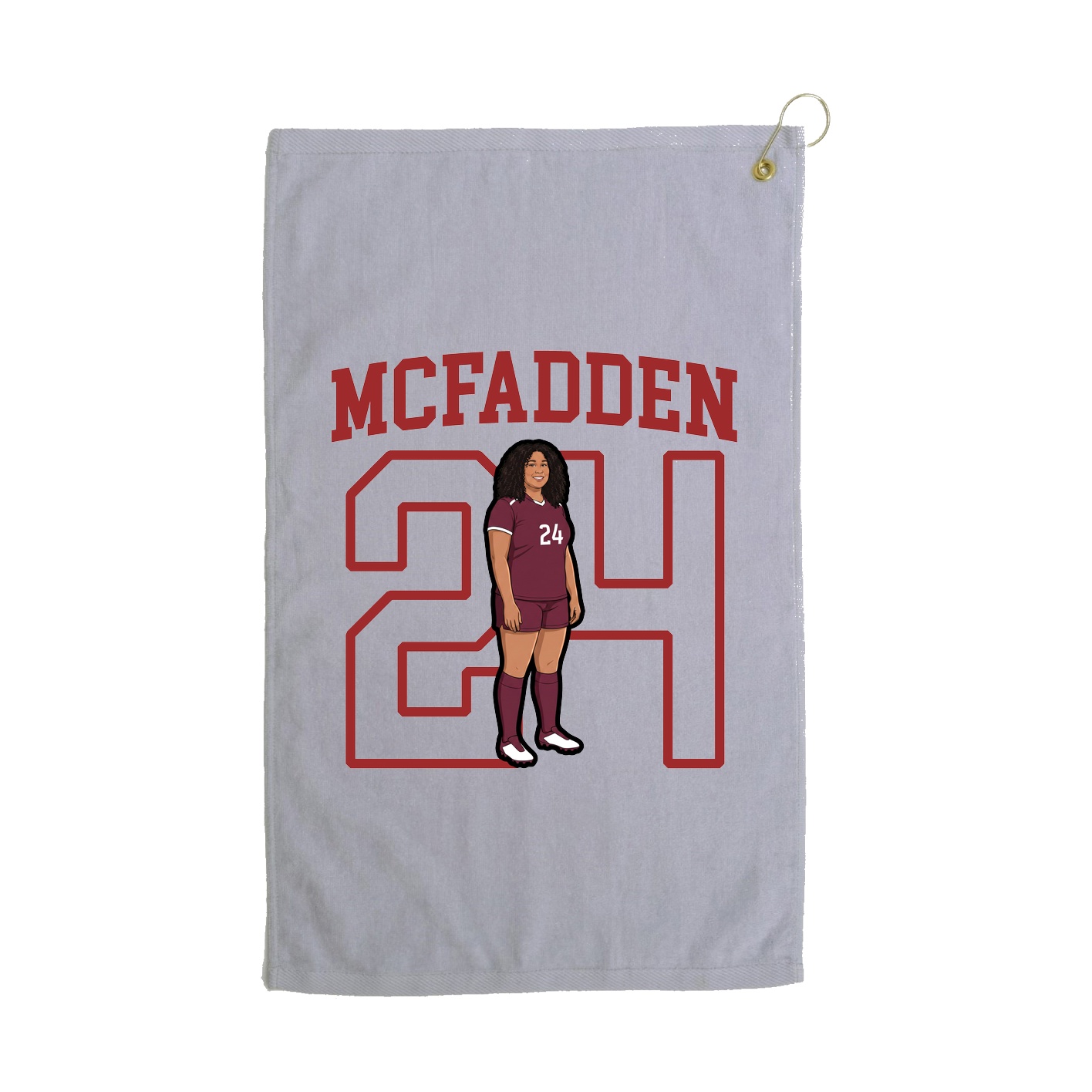 Golf Towel — Shirsey in Grey