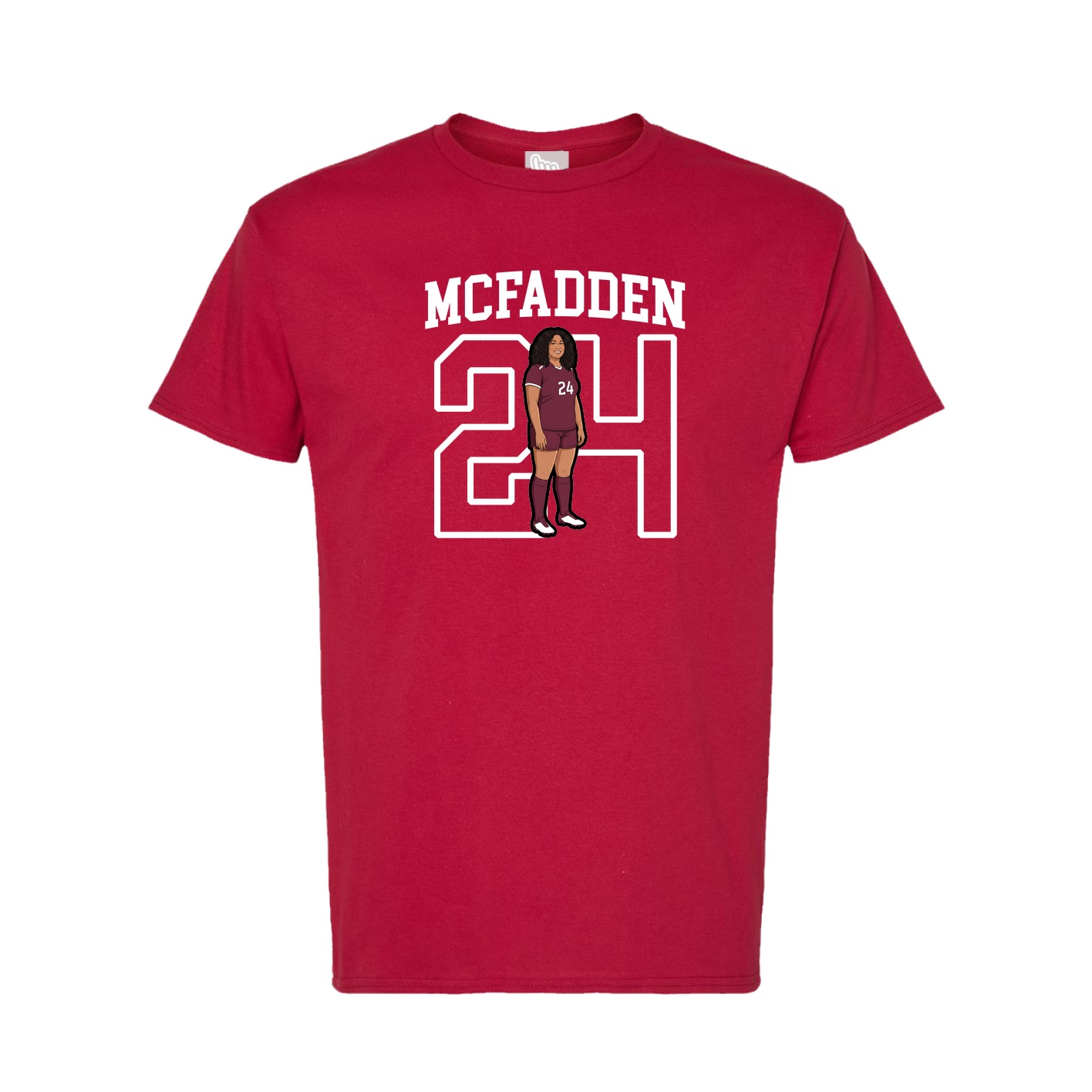 Tee — Shirsey in Crimson