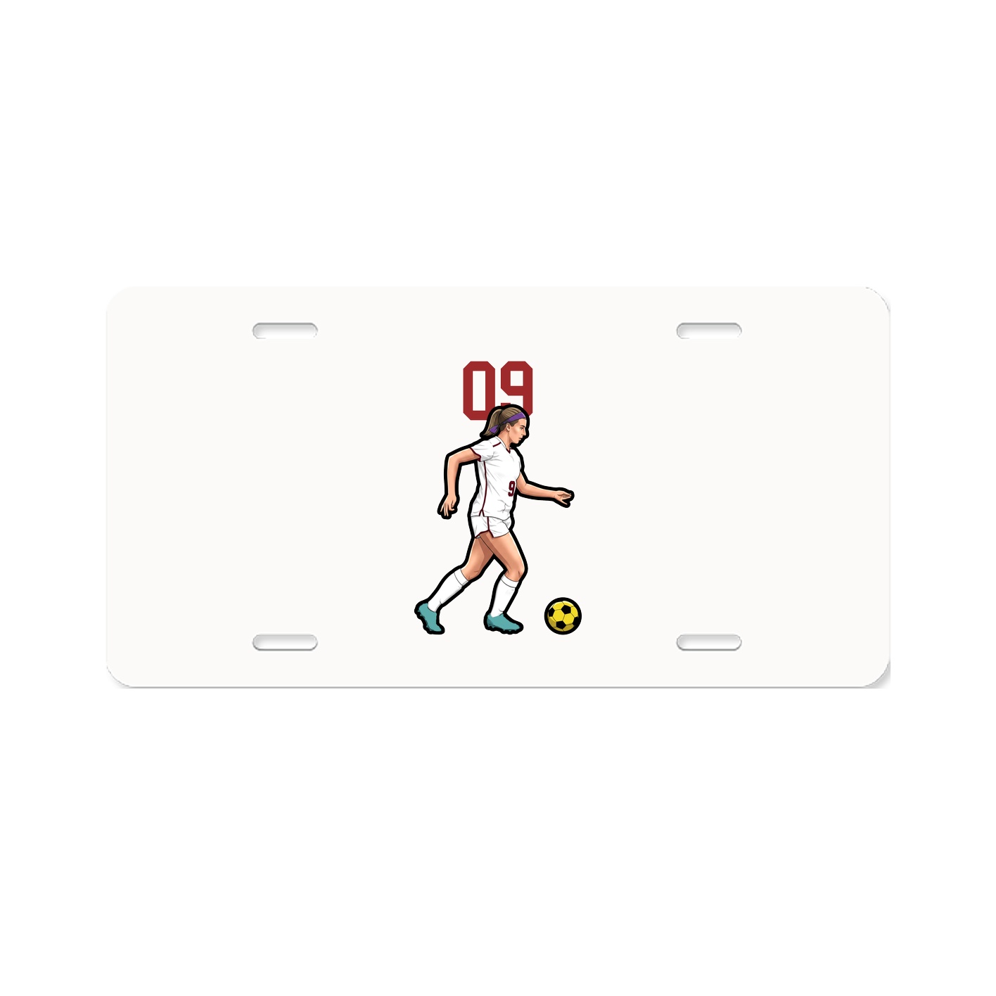 Aluminum License Plate