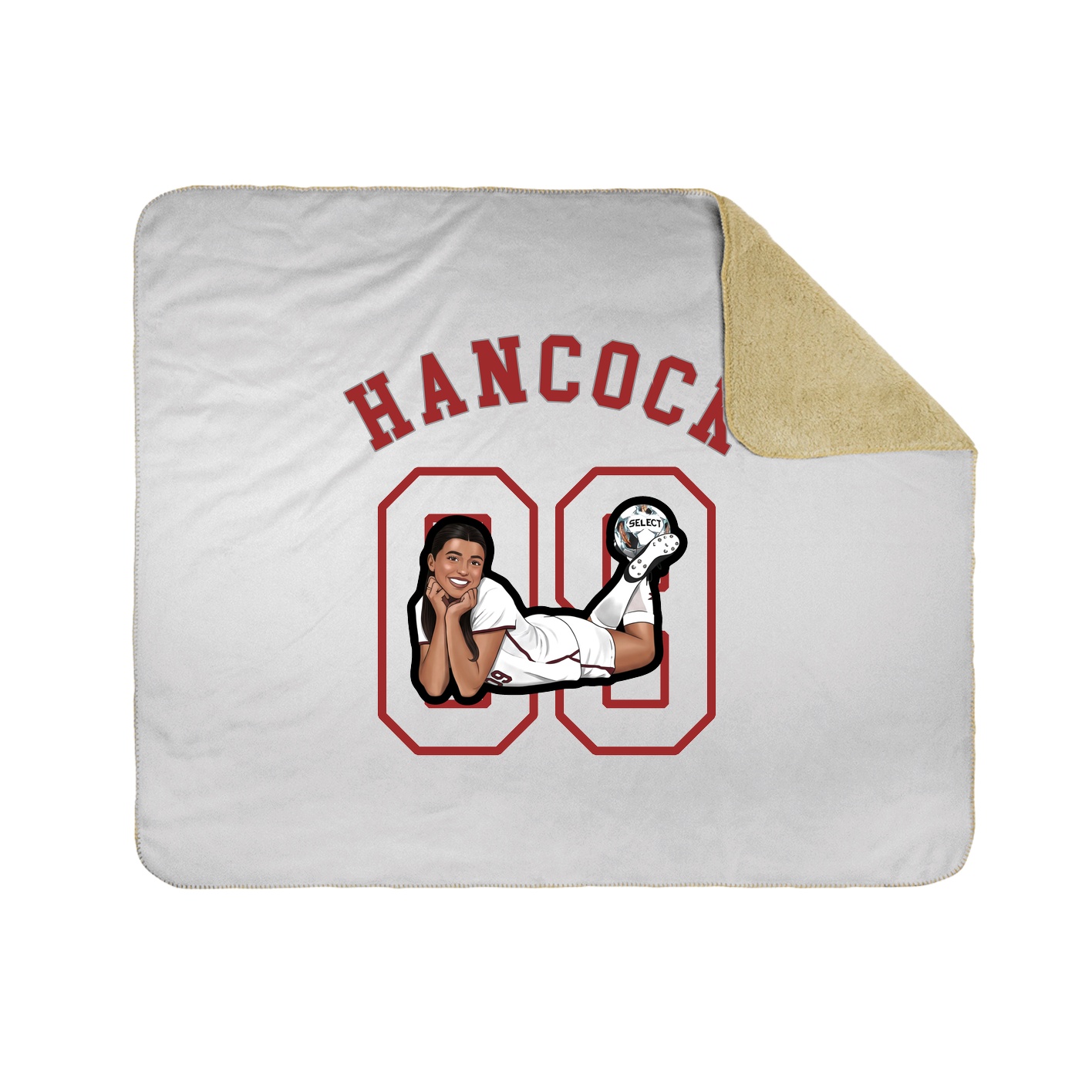 50x60 Sherpa Lined Throw Blanket